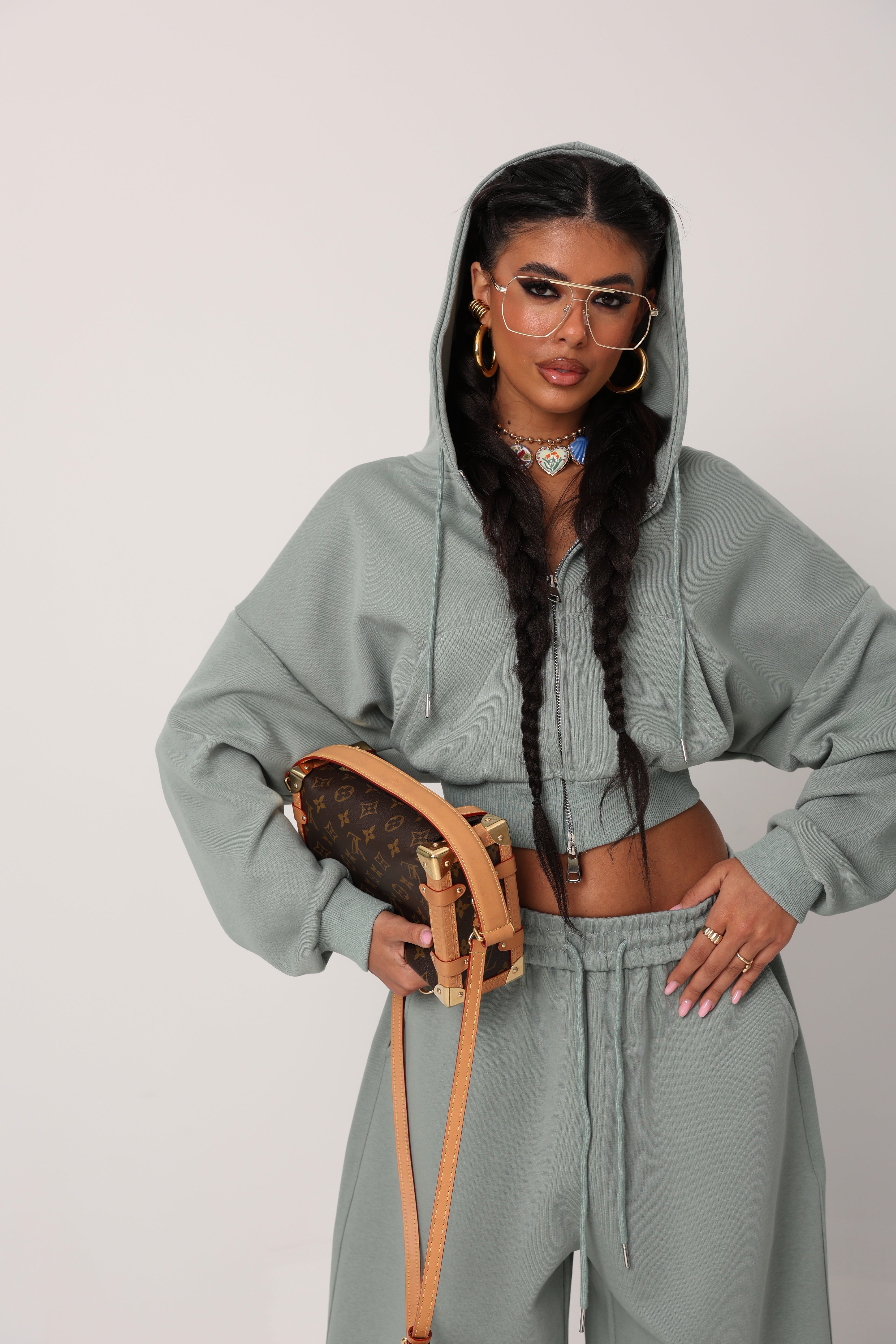 COORDINATO NOTORIOUS SALVIA