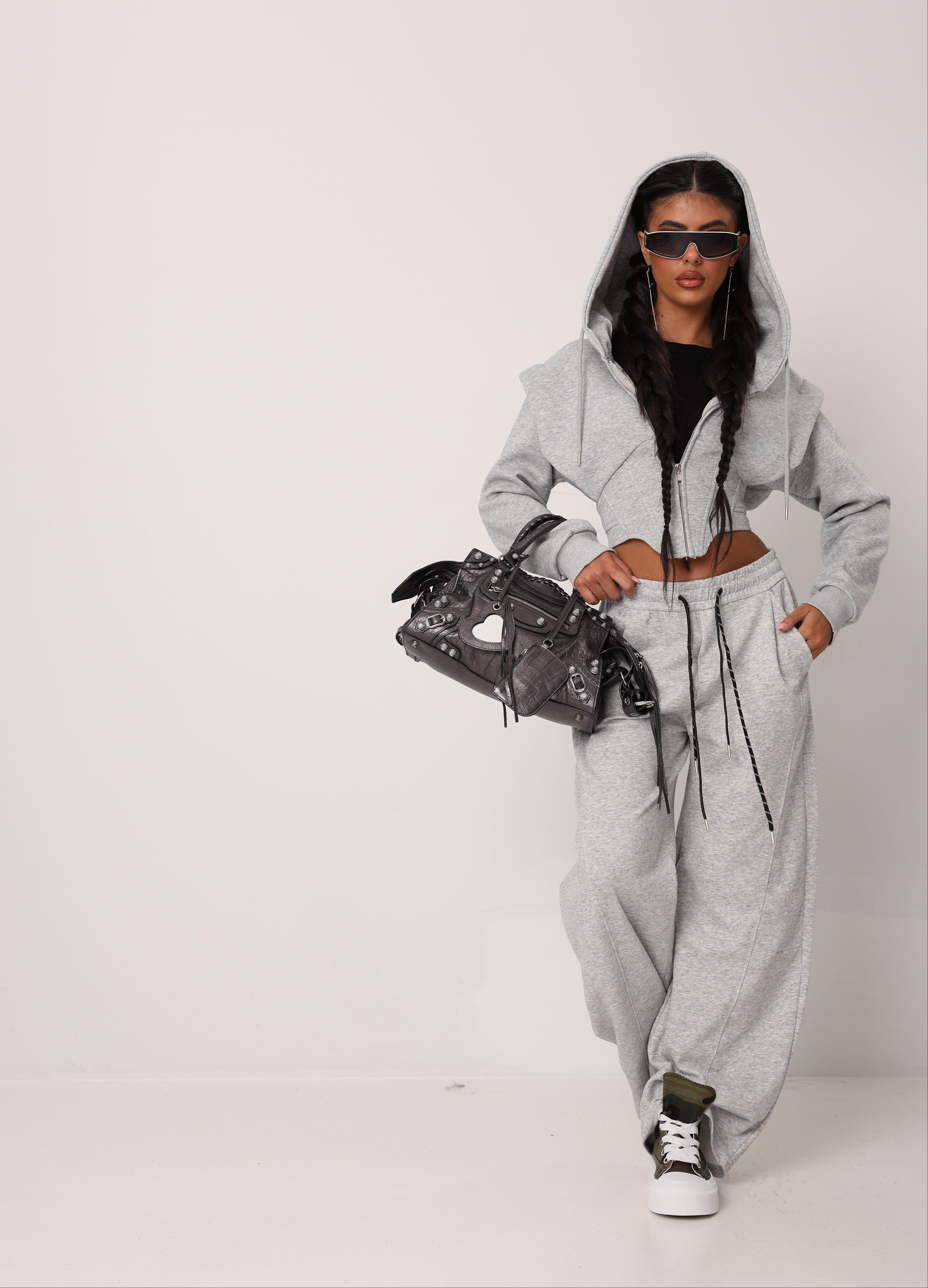 FELPA BUSTINO NATHAN GRIGIA