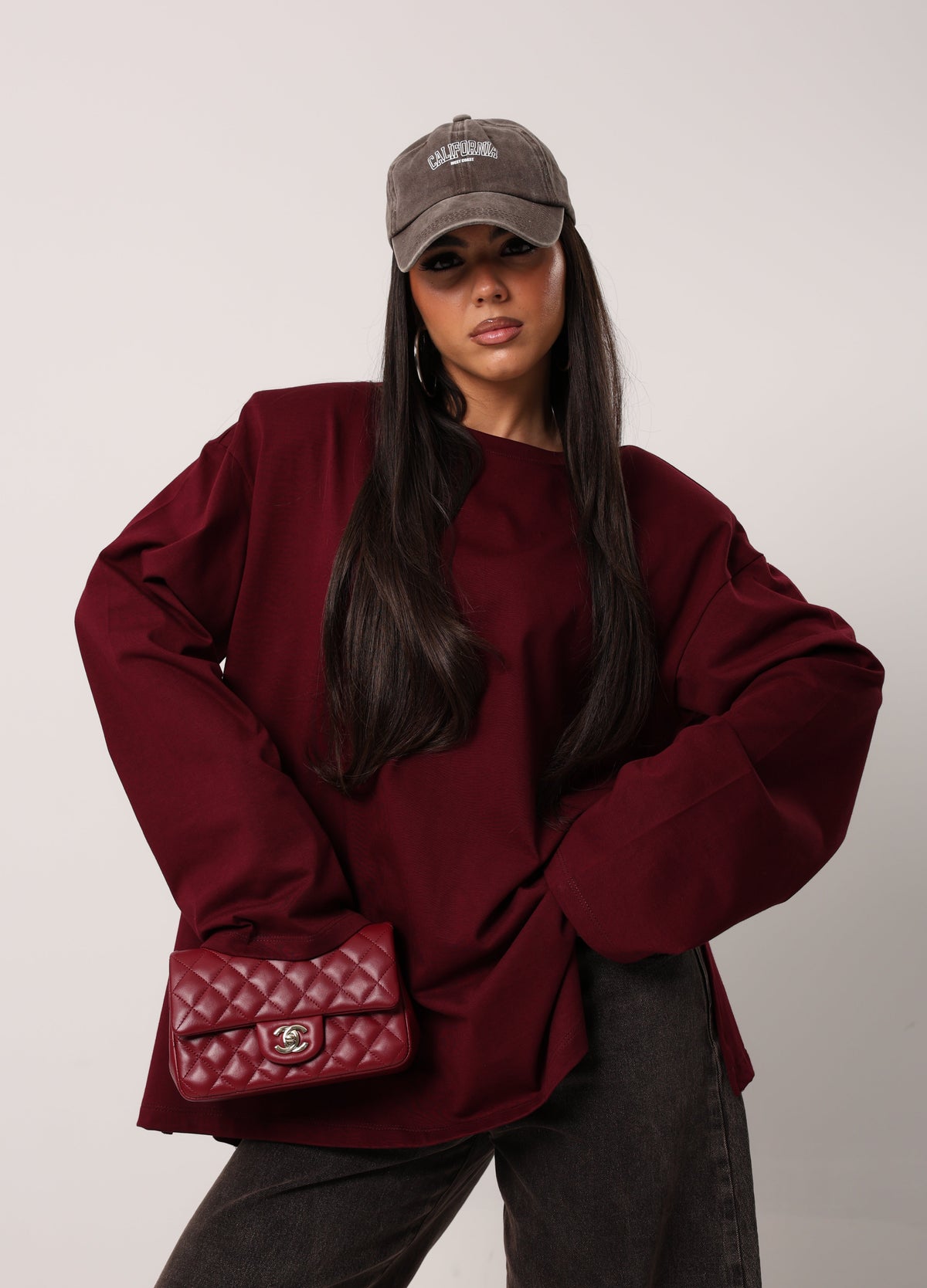MAGLIA SPALLINE ZAYN BORDEAUX