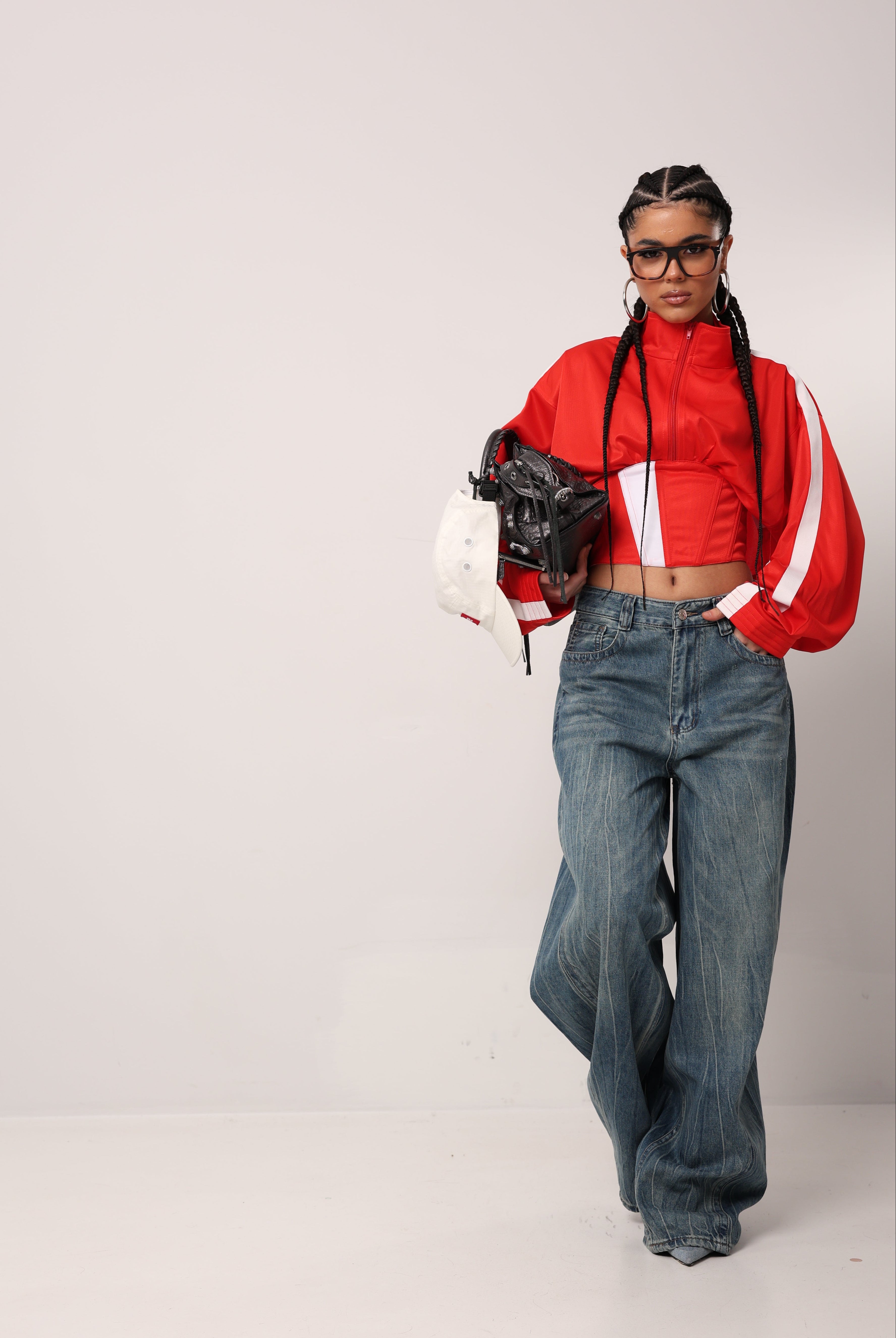 FELPA BUSTINO MONROE ROSSA