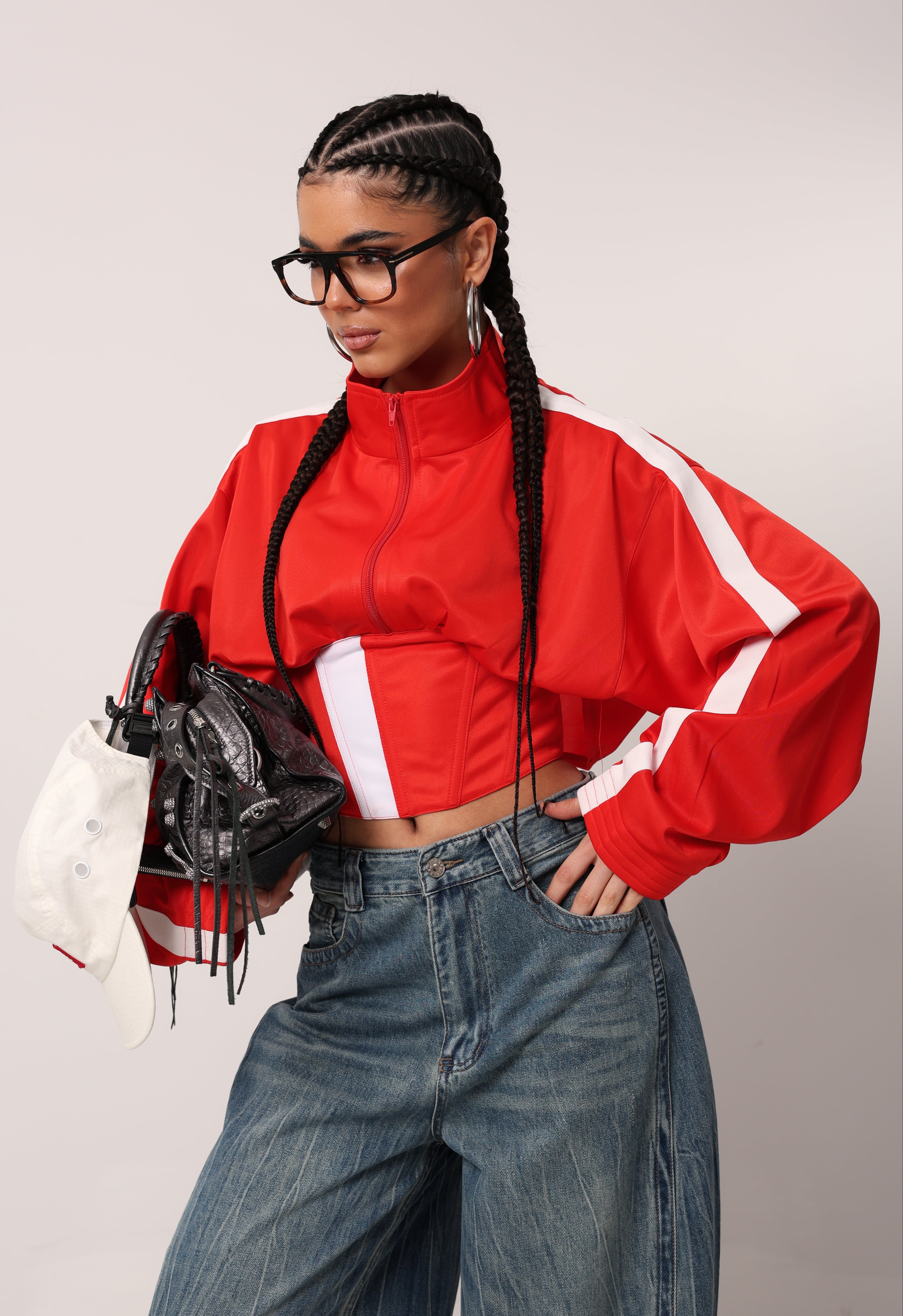 FELPA BUSTINO MONROE ROSSA