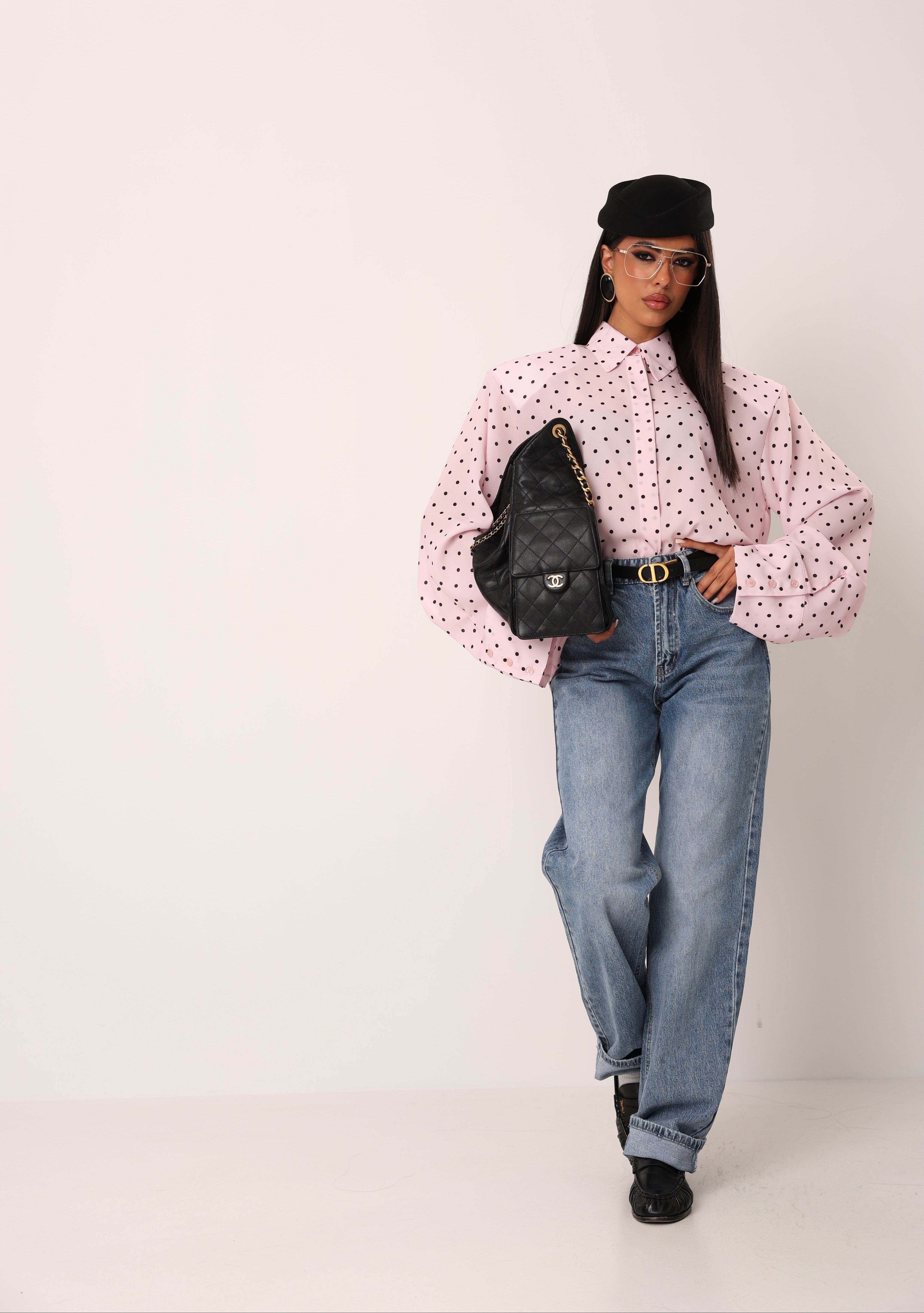CAMICIA POIS LYDIA ROSA