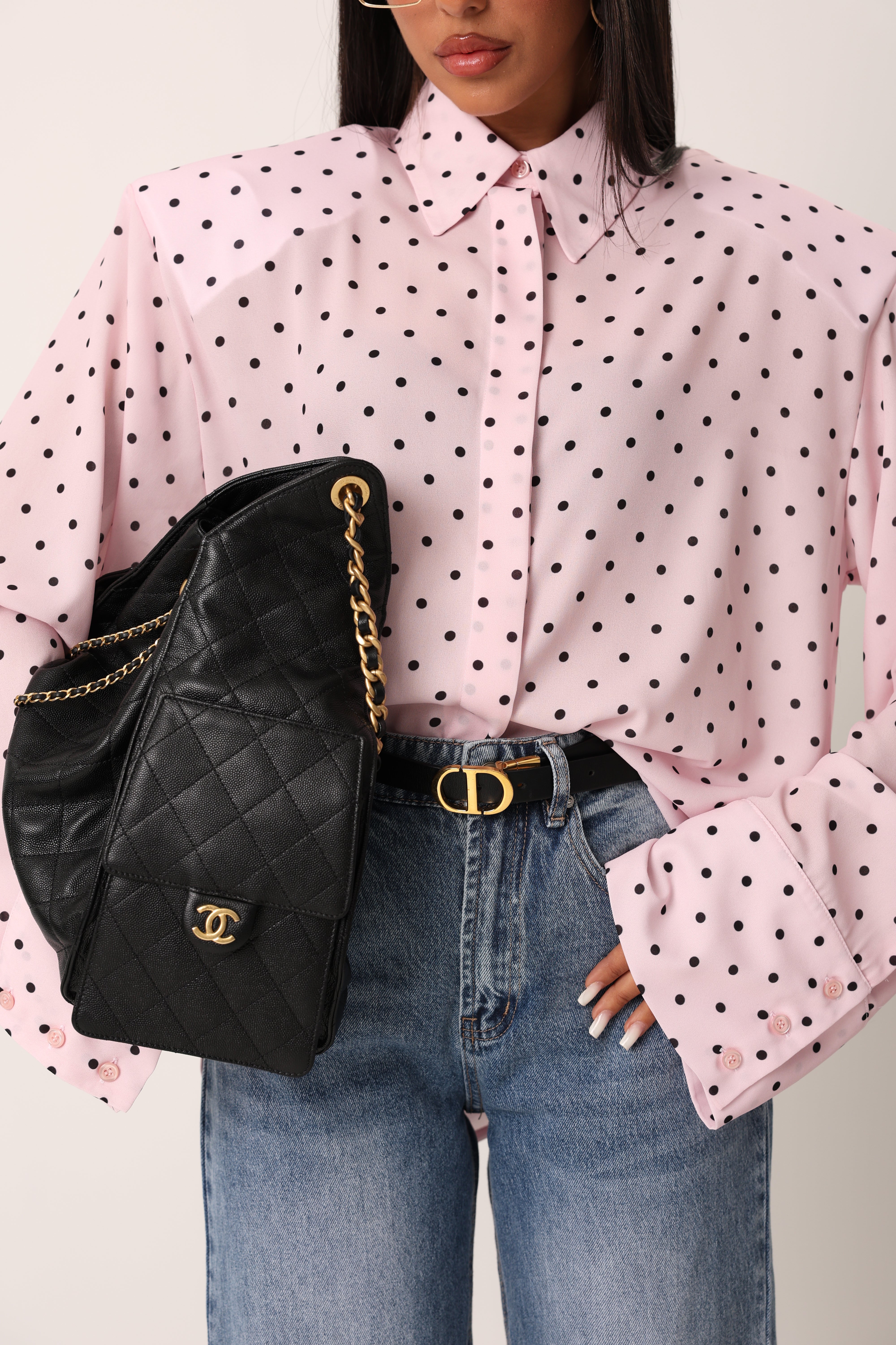 CAMICIA POIS LYDIA ROSA