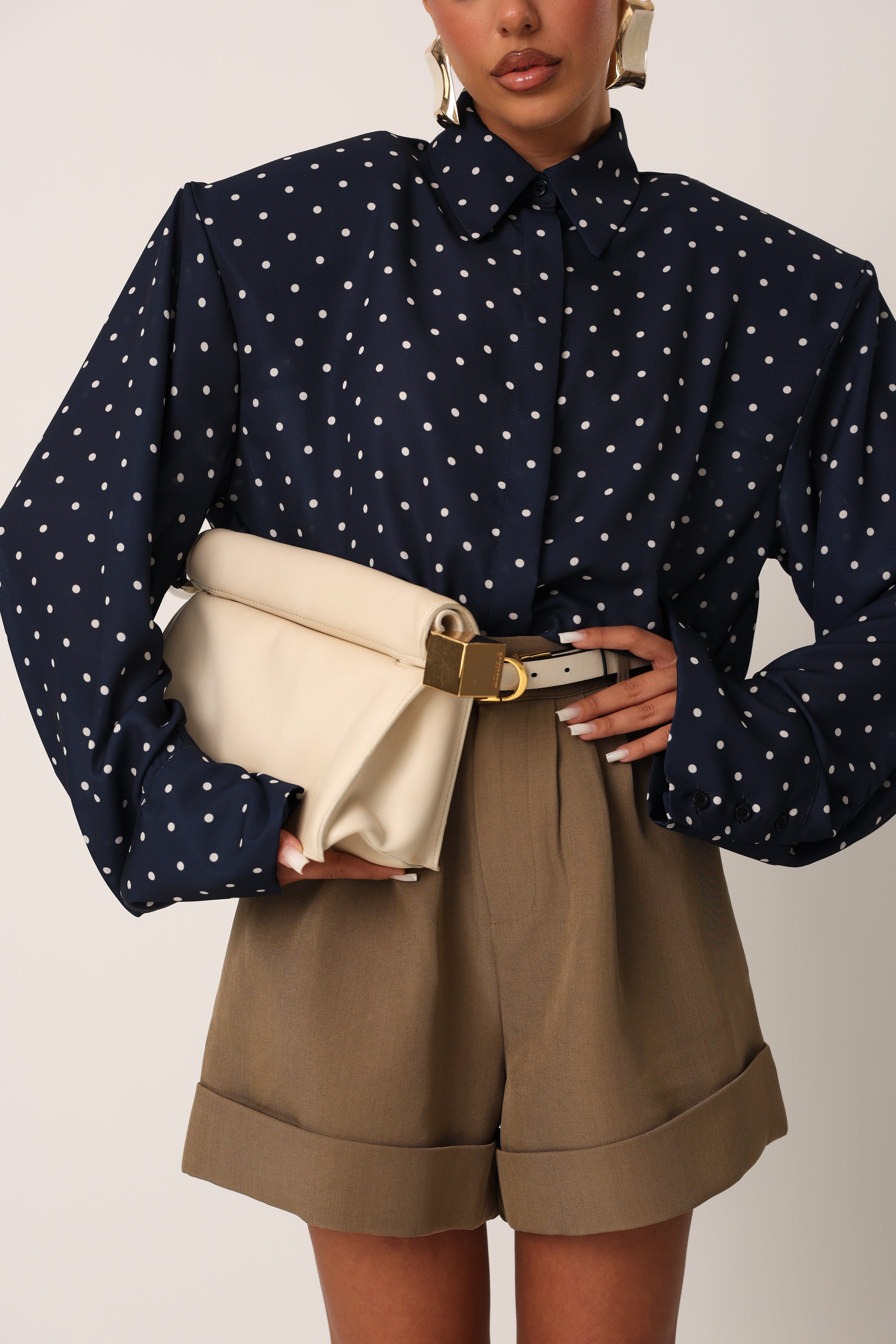 CAMICIA POIS LYDIA BLU NOTTE