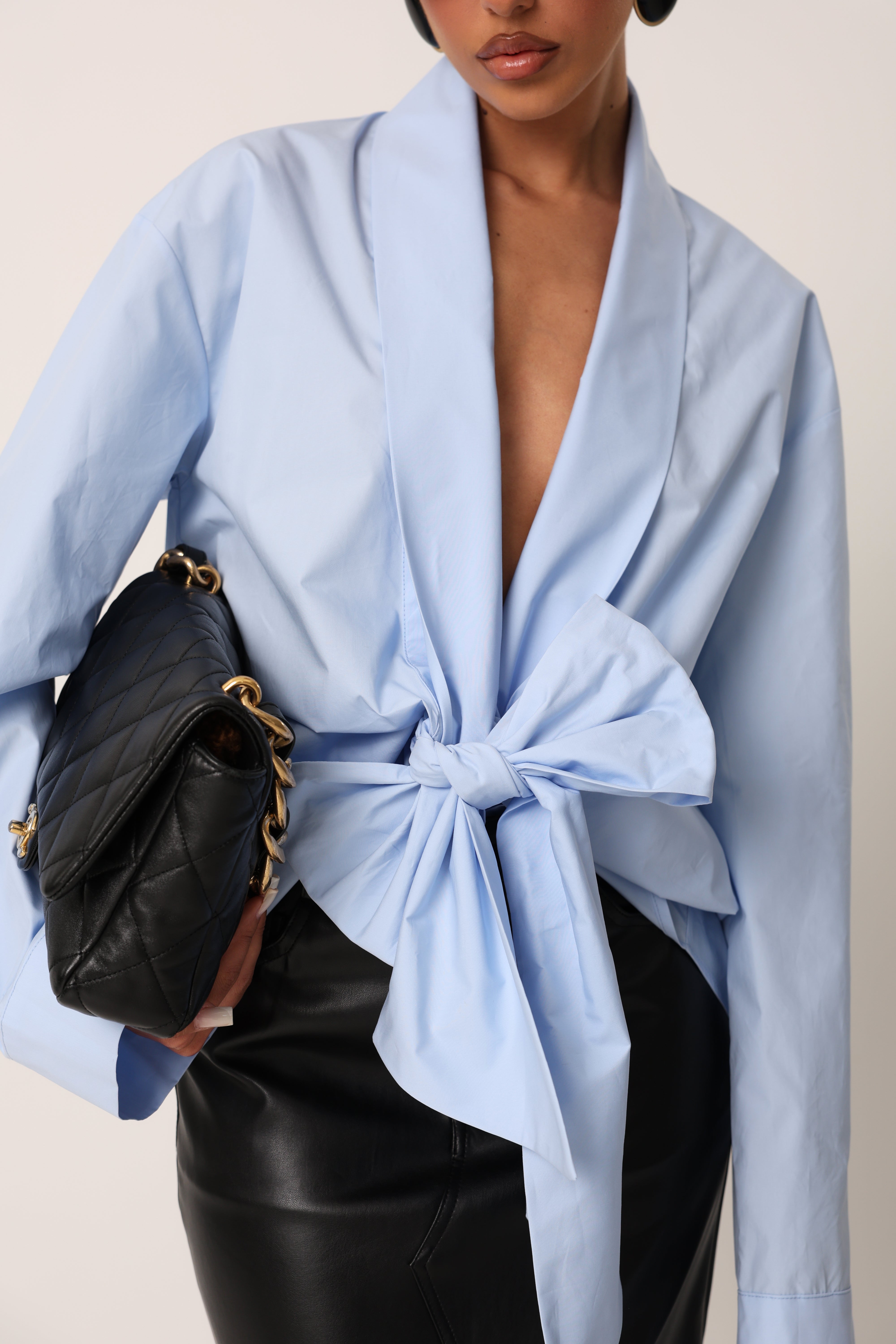 CAMICIA APRIL AZZURRA