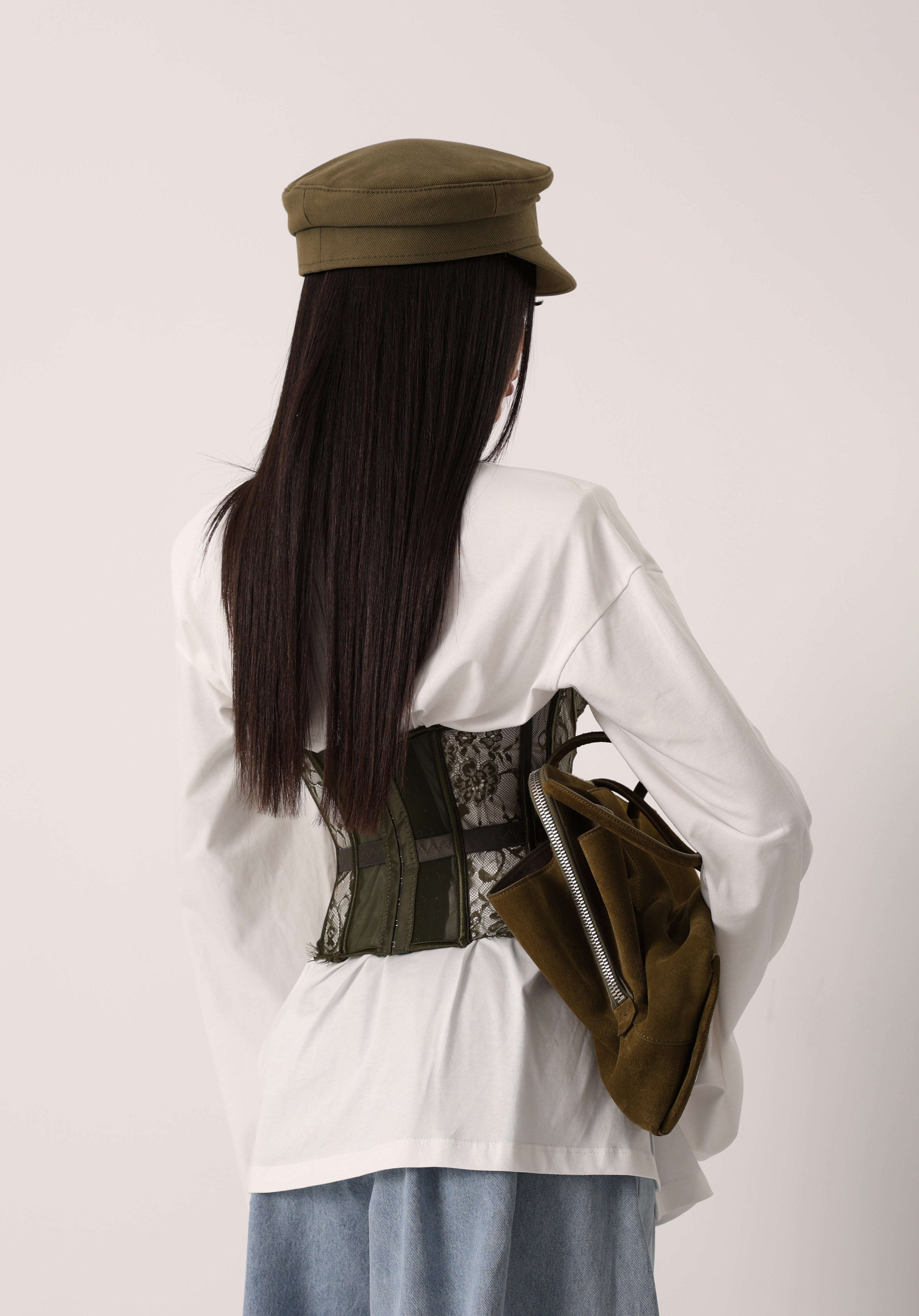 CORSETTO PIZZO BELISA VERDE