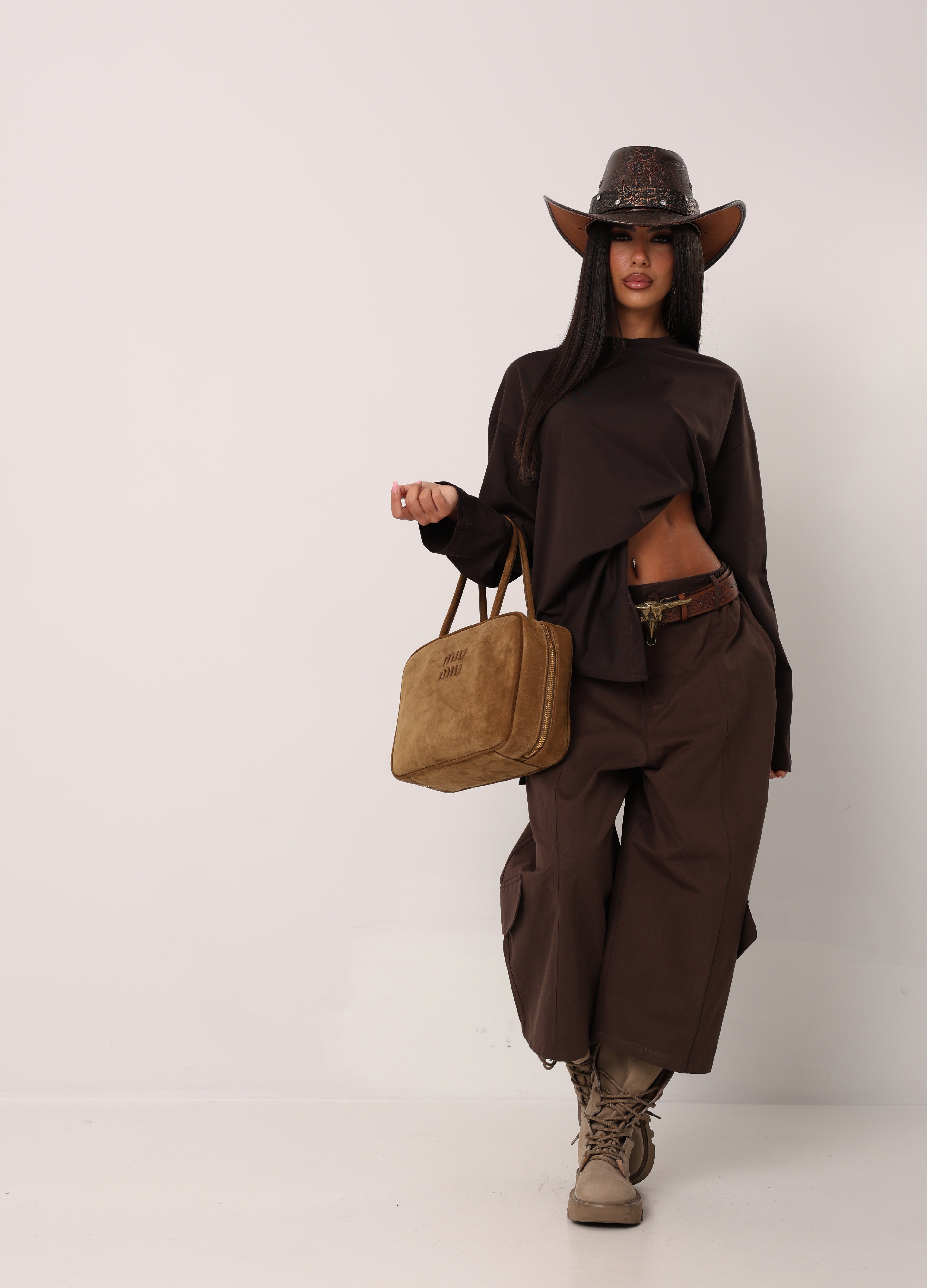 MAGLIA LUCY MARRONE
