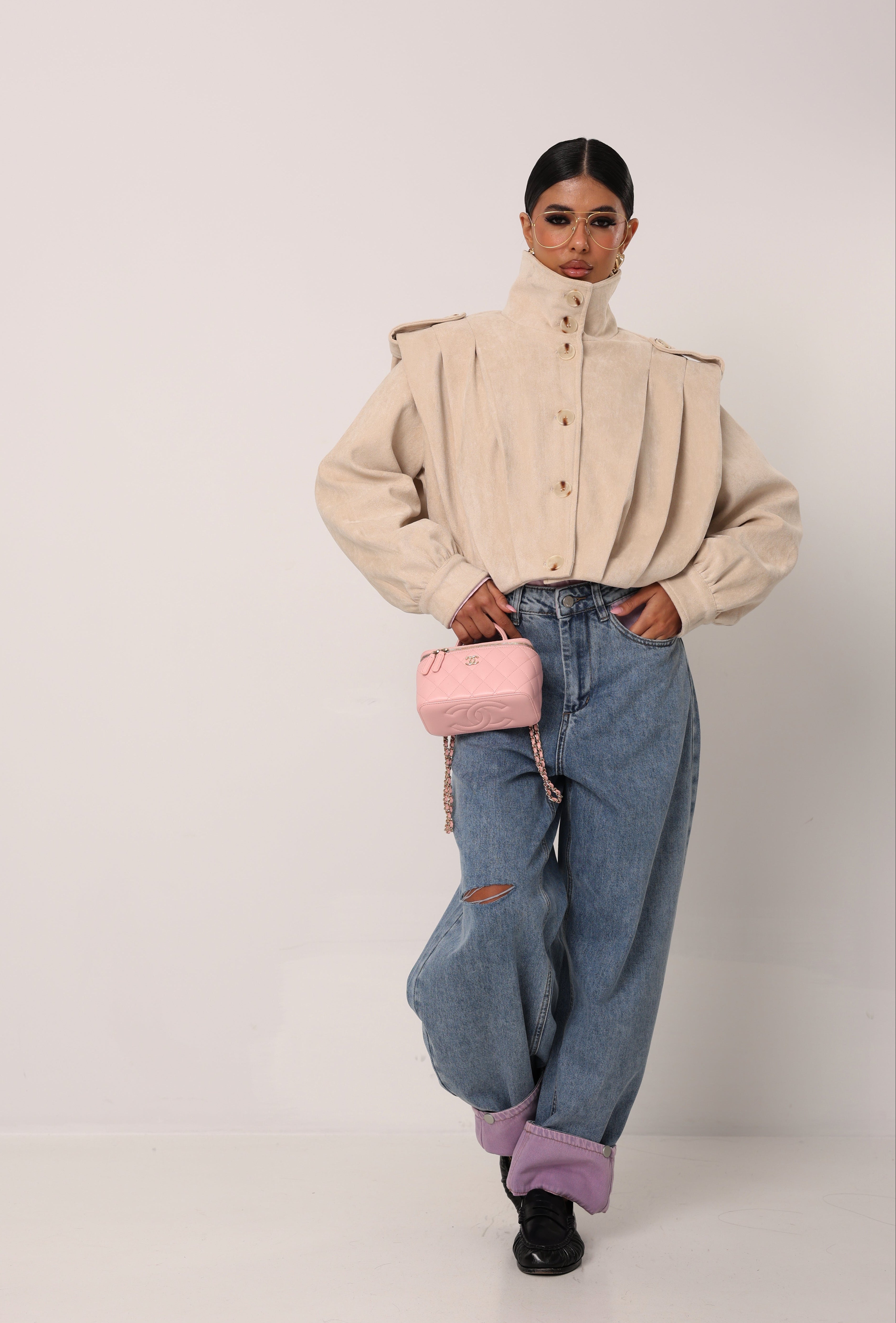 JEANS CLEMENTINO LILLA