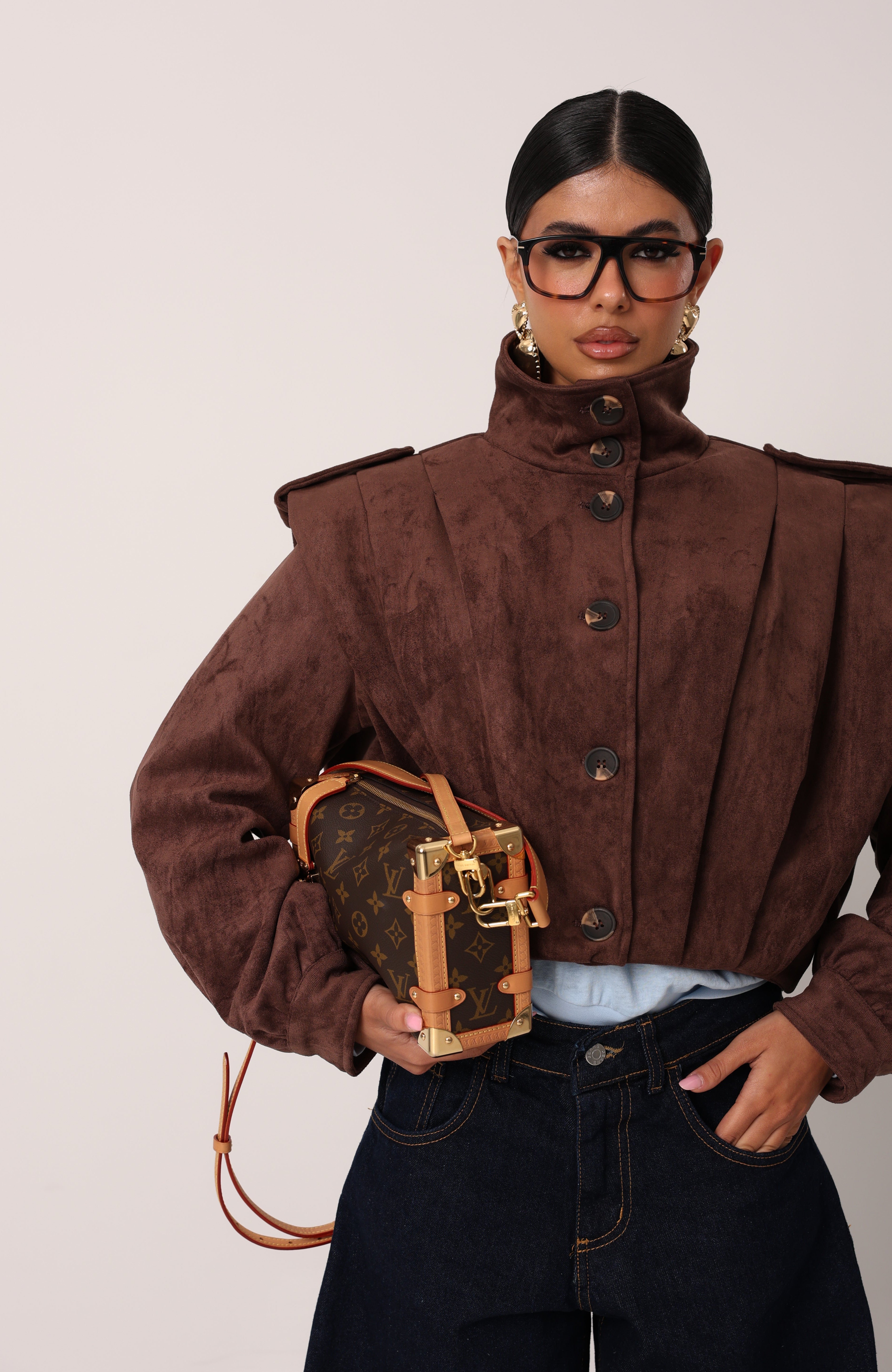 GIUBBINO ECOCAMOSCIO AMET MARRONE