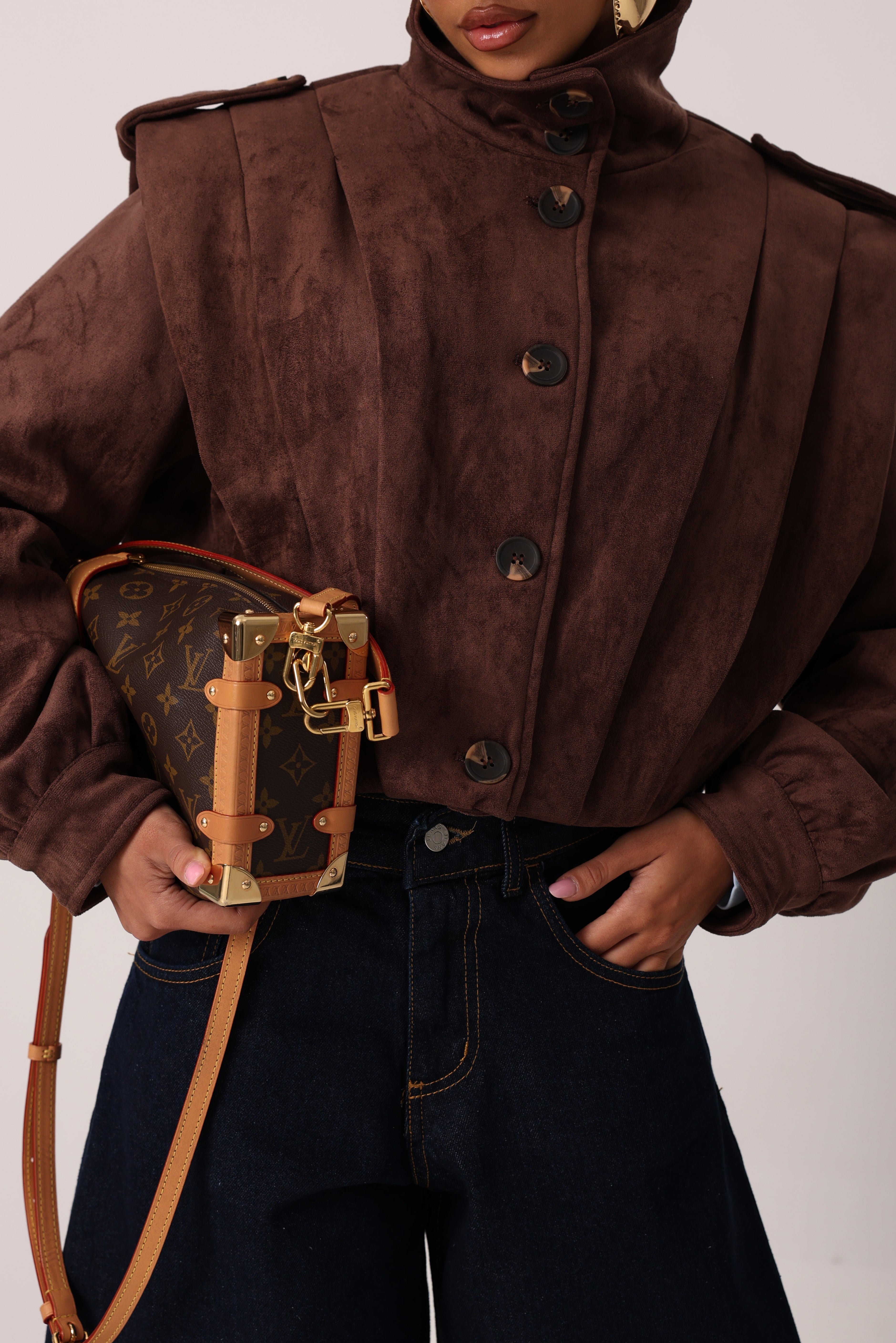 GIUBBINO ECOCAMOSCIO AMET MARRONE