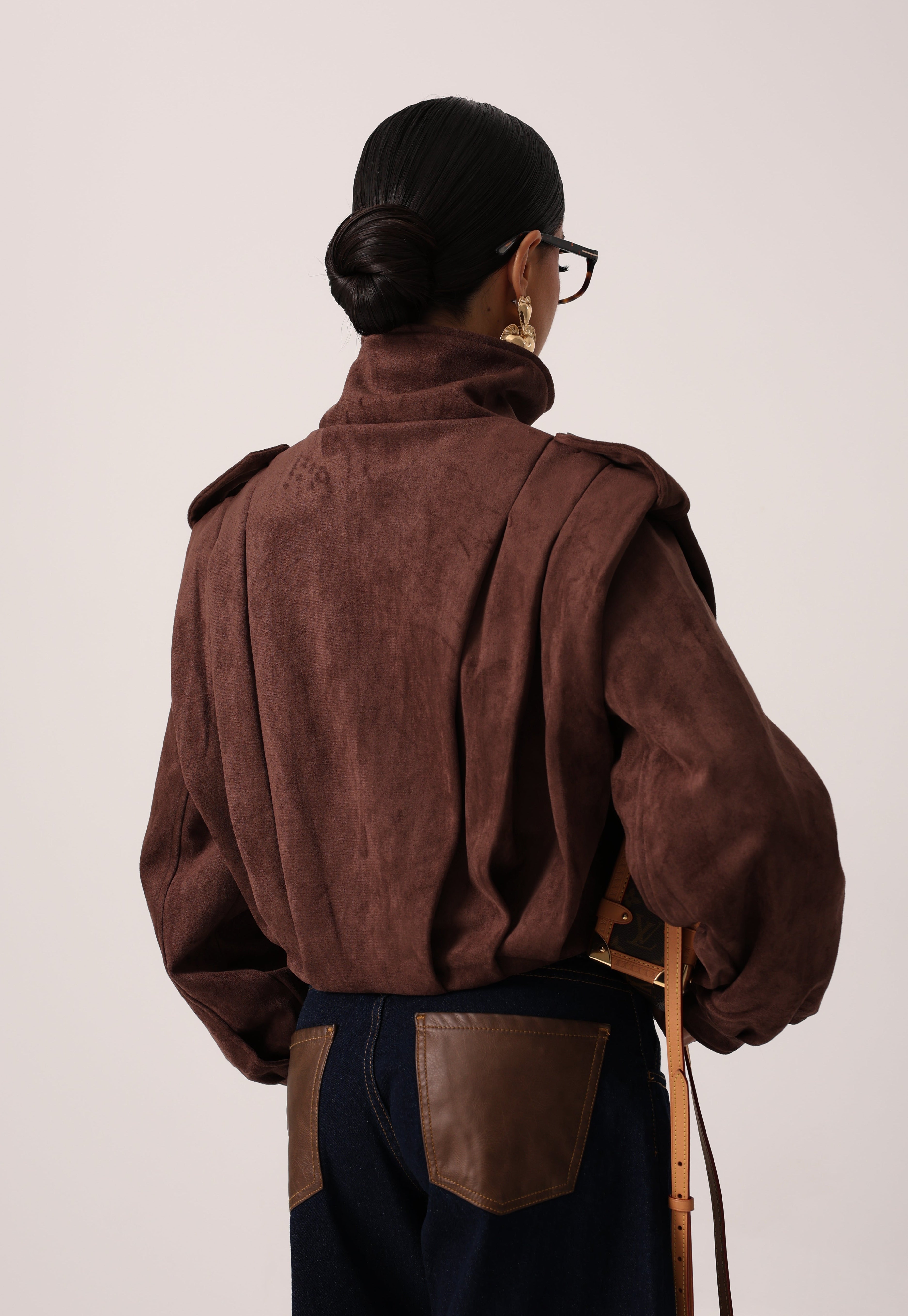 GIUBBINO ECOCAMOSCIO AMET MARRONE