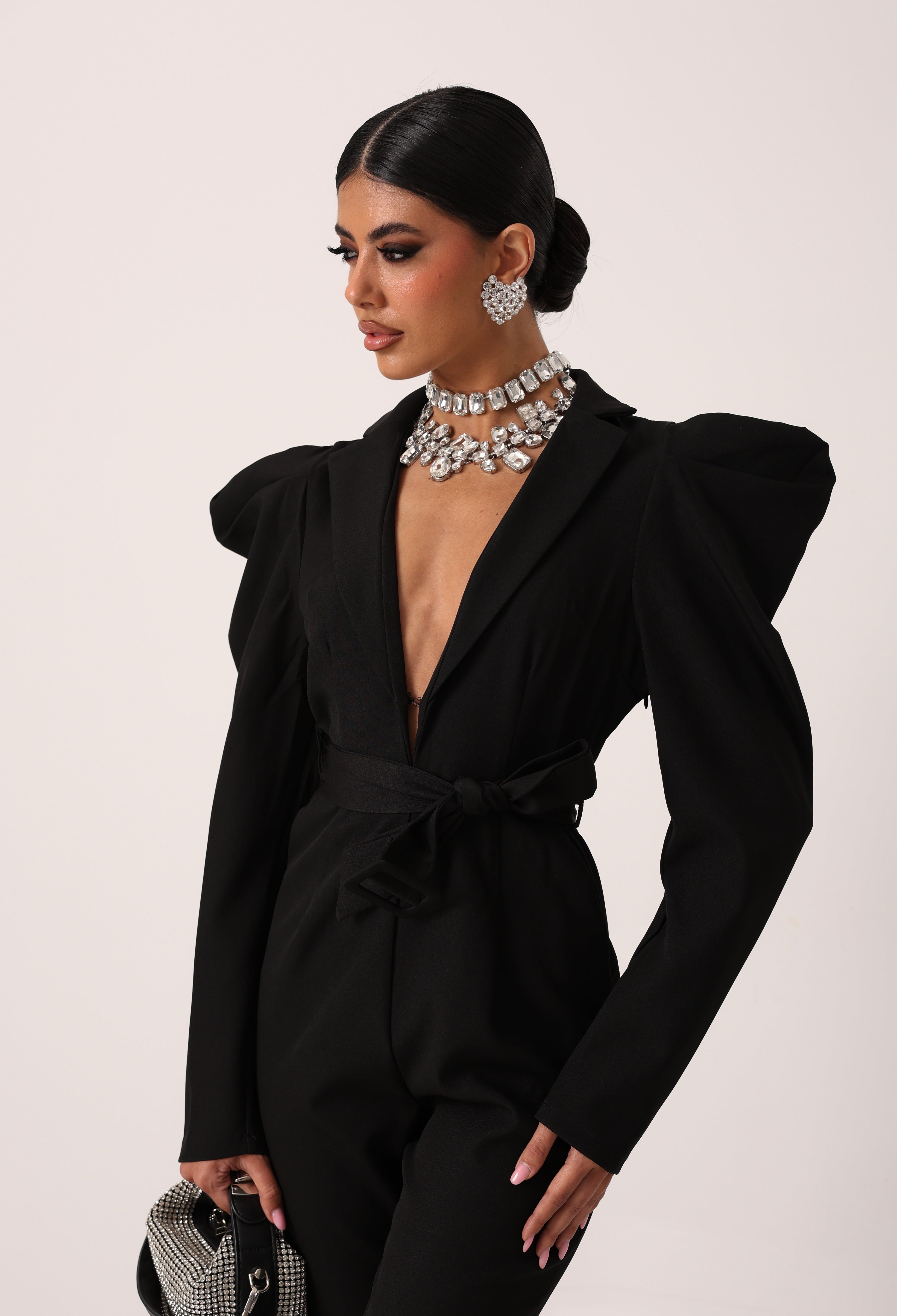 TUTA RUMA NERA + CINTURA