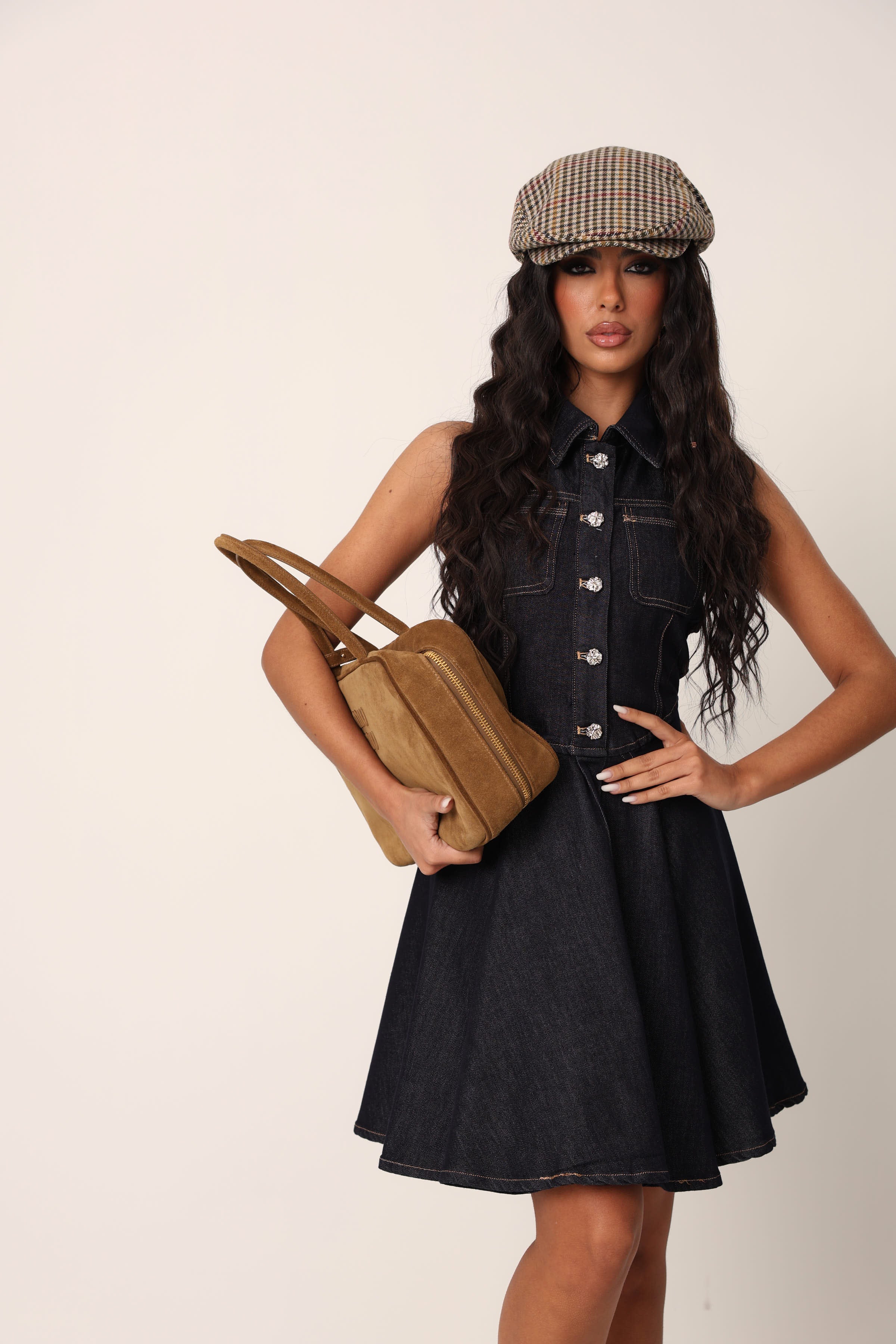 VESTITO SAMANTHA DENIM SCURO