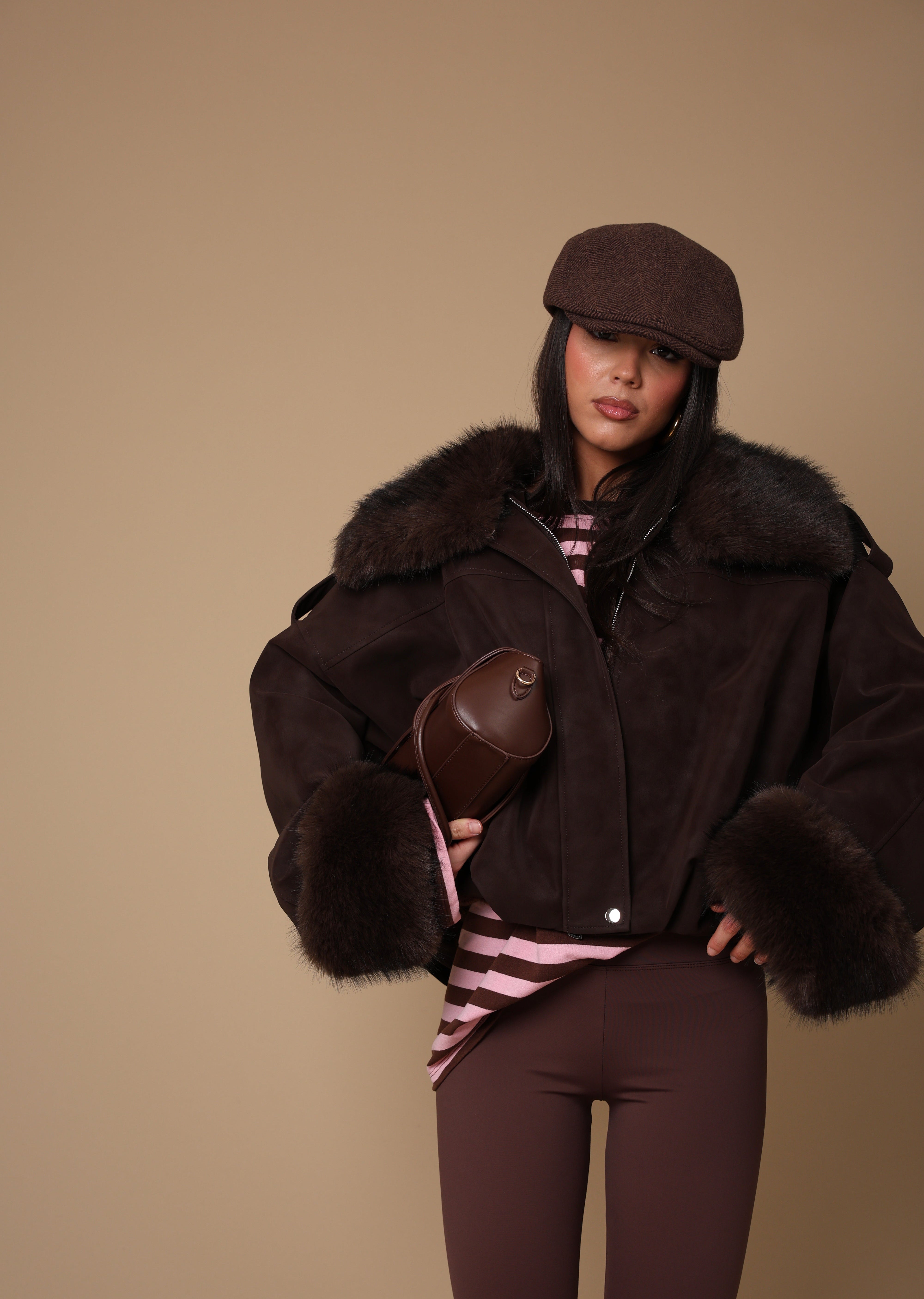 GIUBBINO BLAIR MARRONE