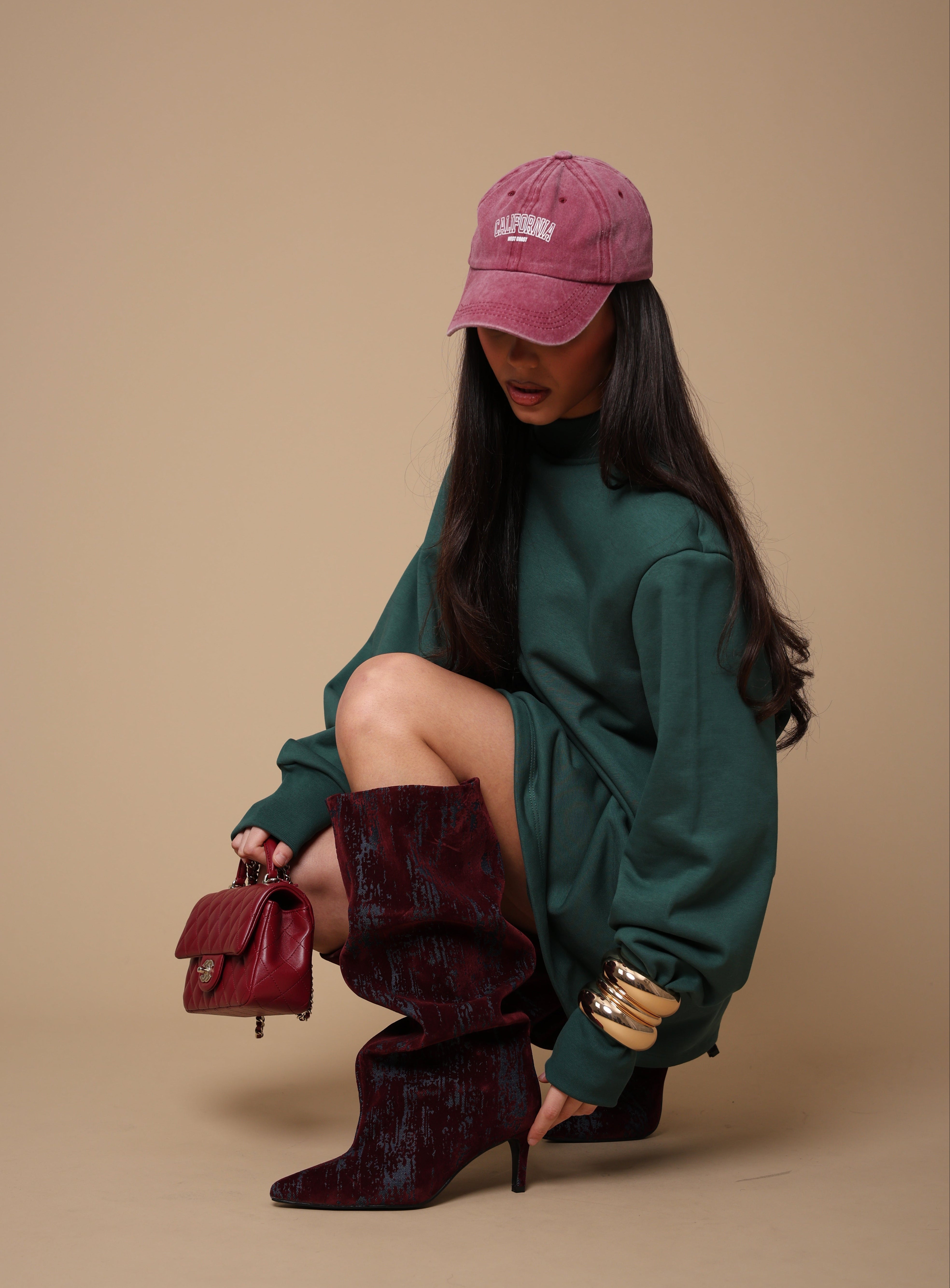 STIVALI ALTI JOSEPHINE BORDEAUX