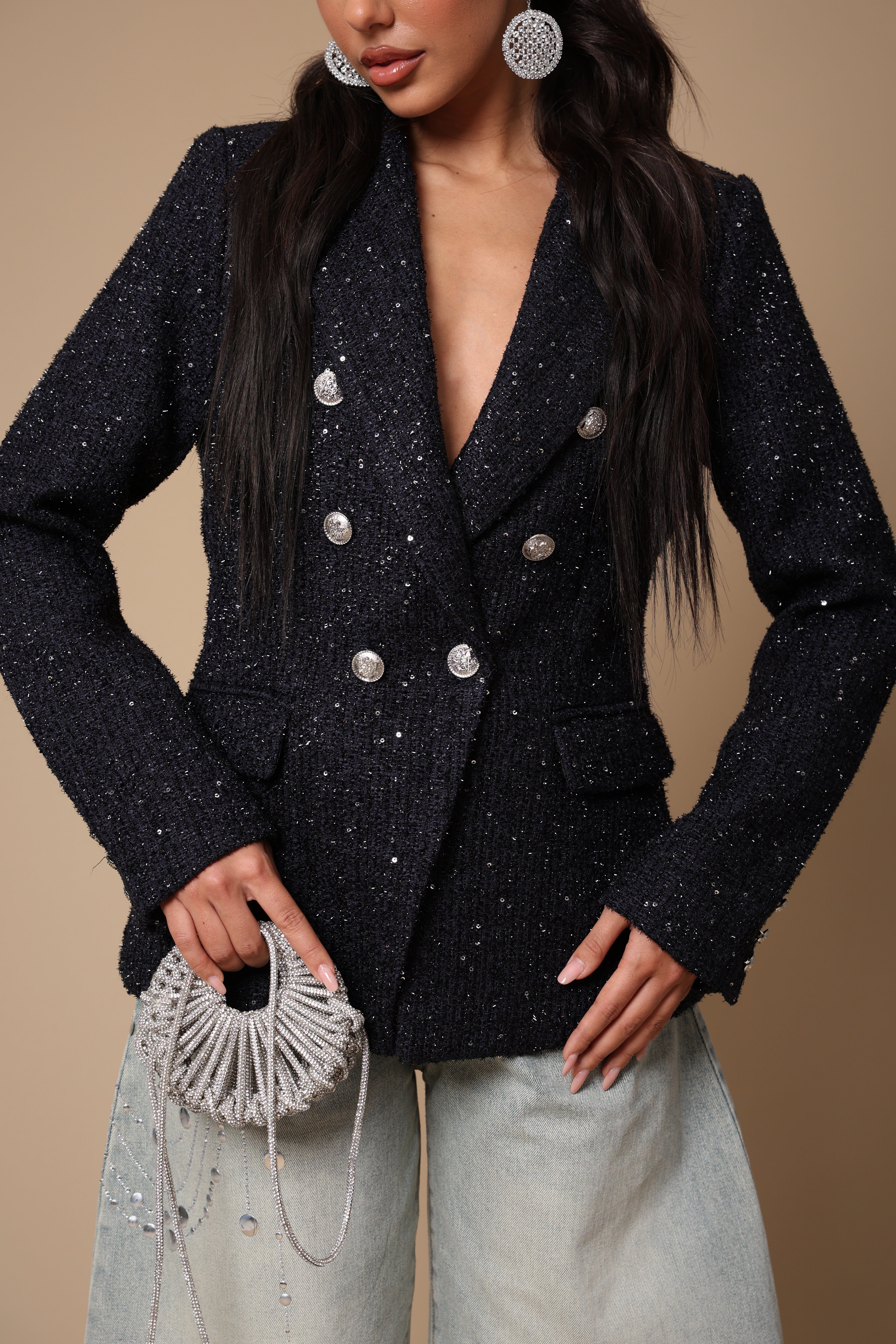 GIACCA PAILLETTES MANDY VARI COLORI