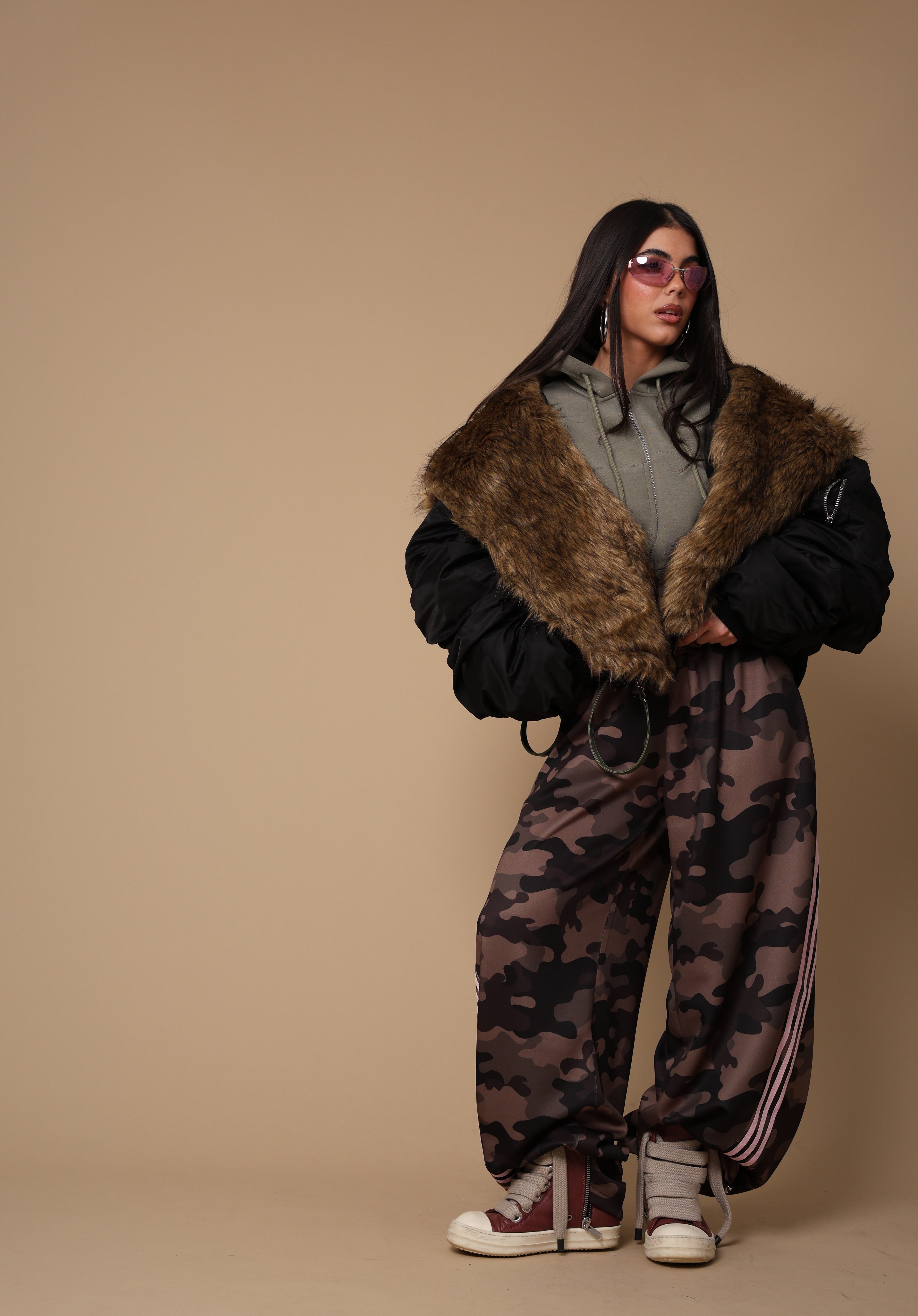 FELPINA CAPPUCCIO NELLY VERDE