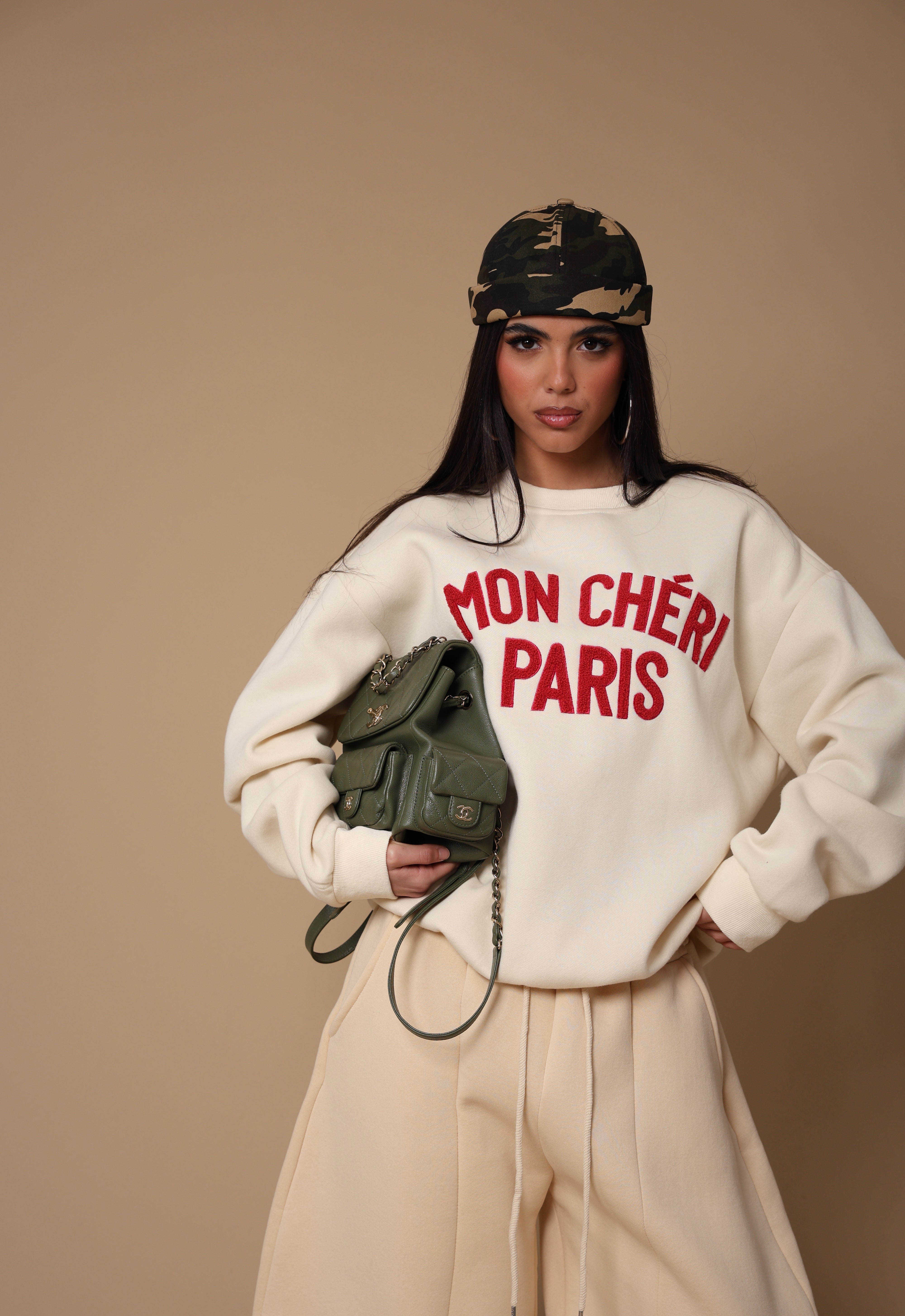 FELPA MON CHERI' PARIS PANNA