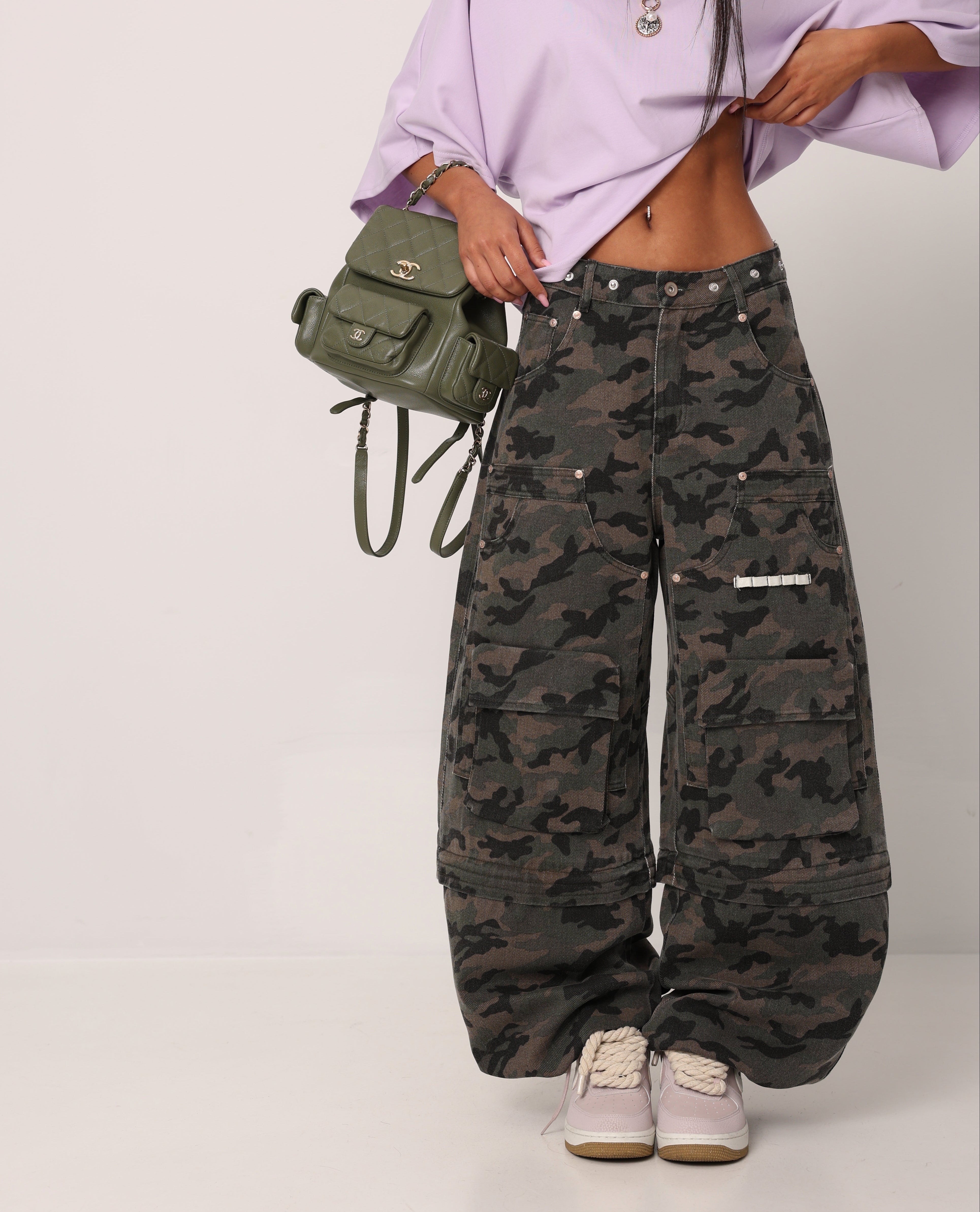 SALOPETTE SMONTABILE SYMON CAMOULFAGE