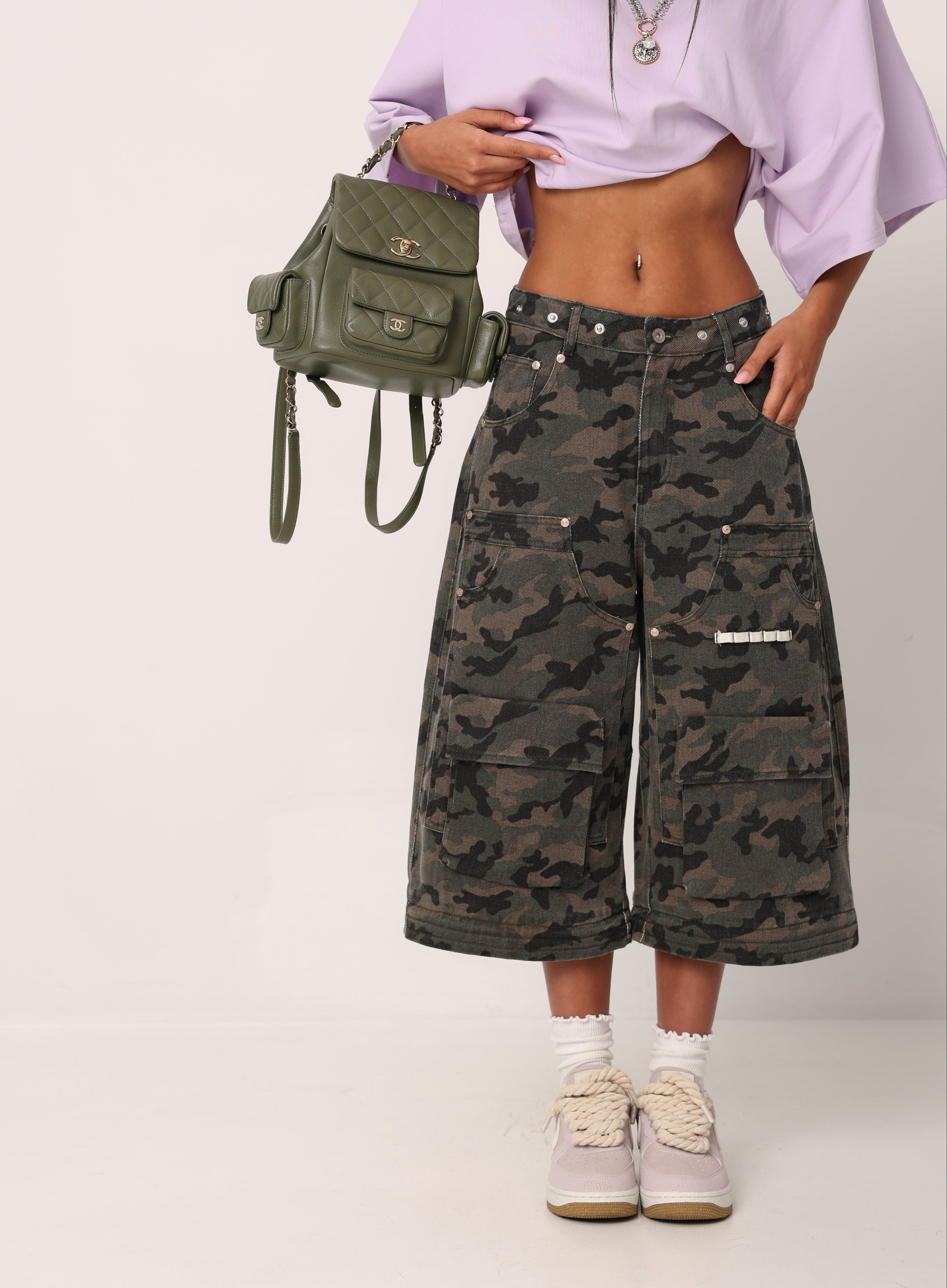 SALOPETTE SMONTABILE SYMON CAMOULFAGE