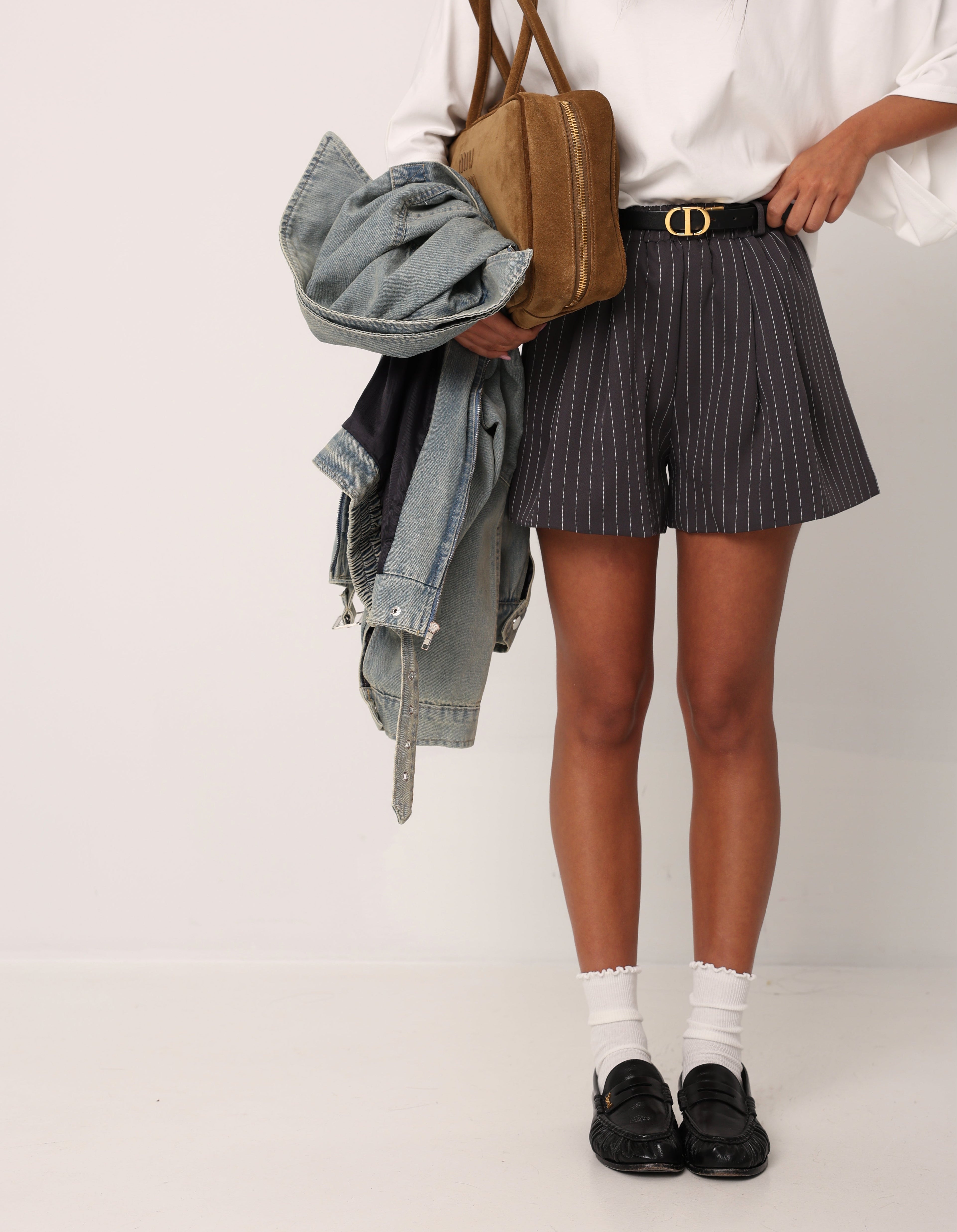 SHORTS GESSATI MAEVE GRIGI