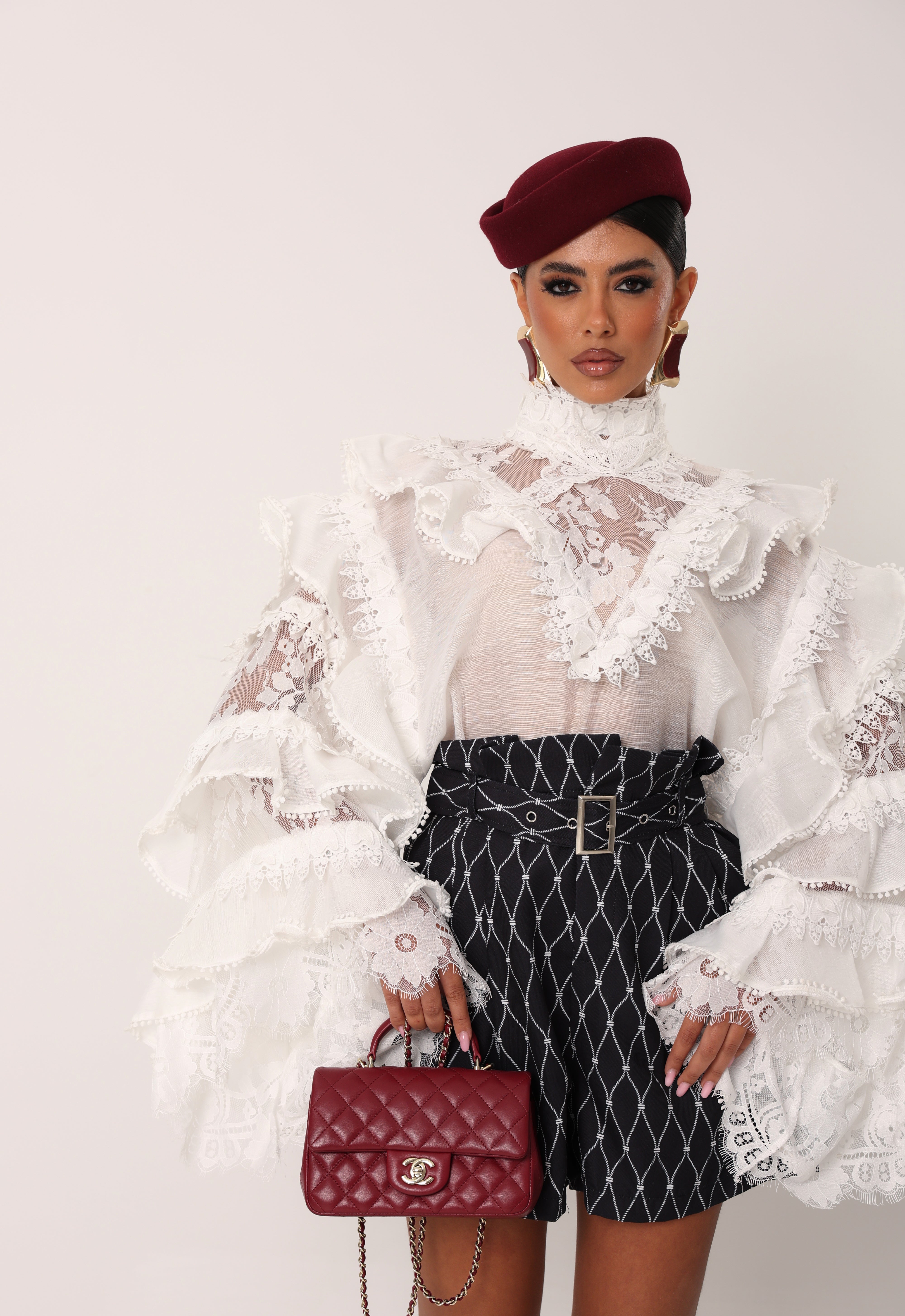 BLUSA SEMITRASPARENTE WENDY BIANCA