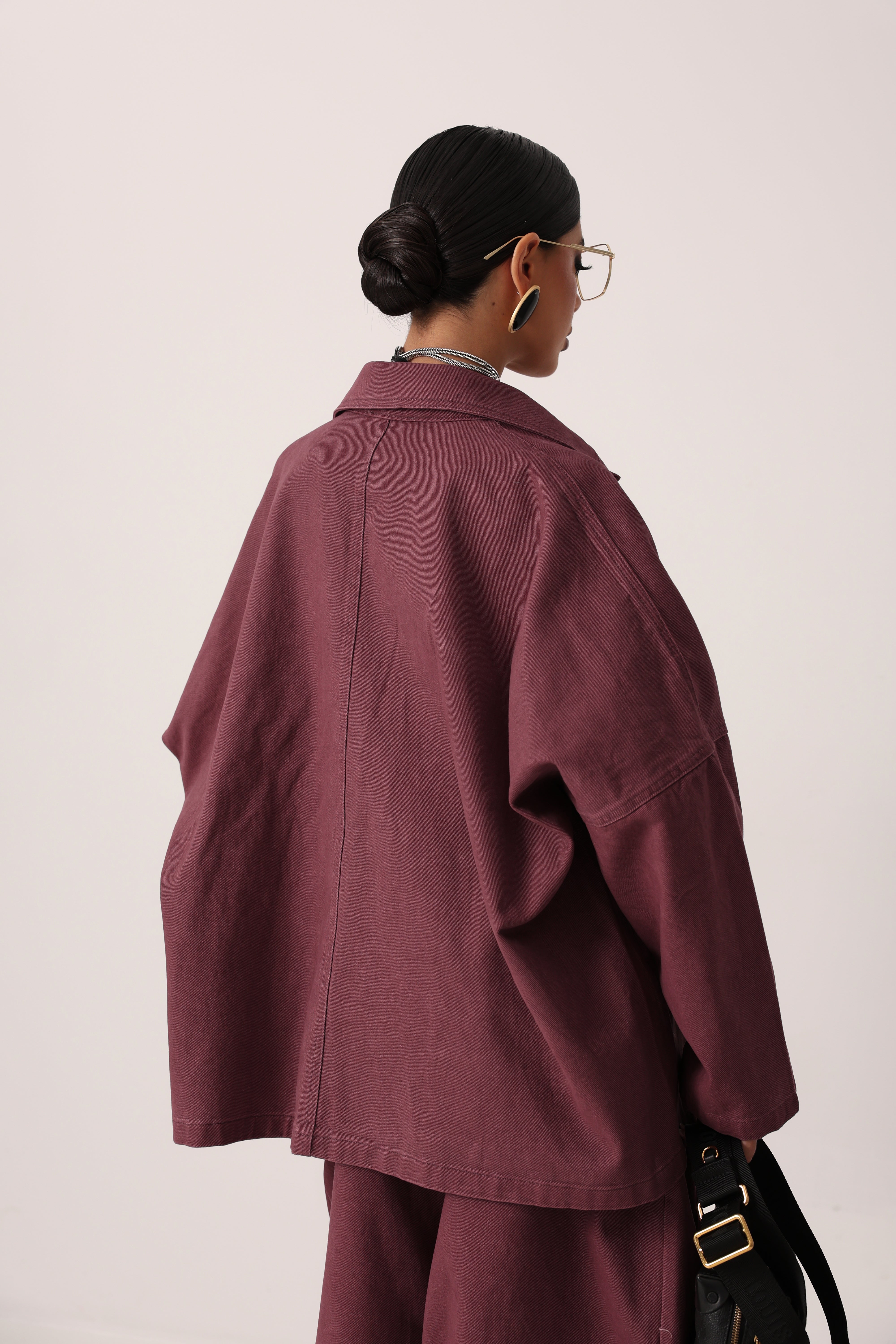 CAMICIA TASCHE MELISSE MALVA