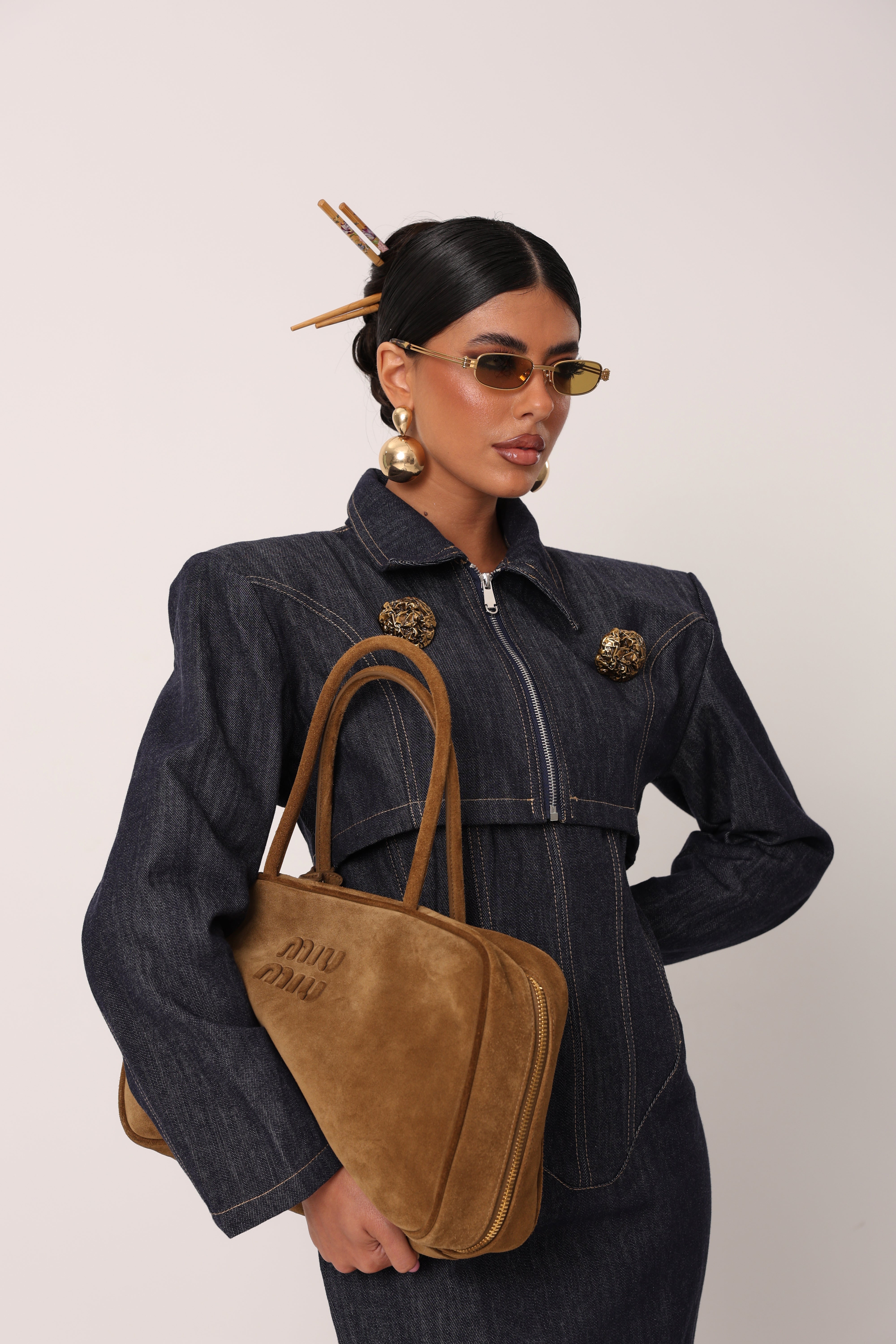 COORDINATO ORAYA DENIM SCURO