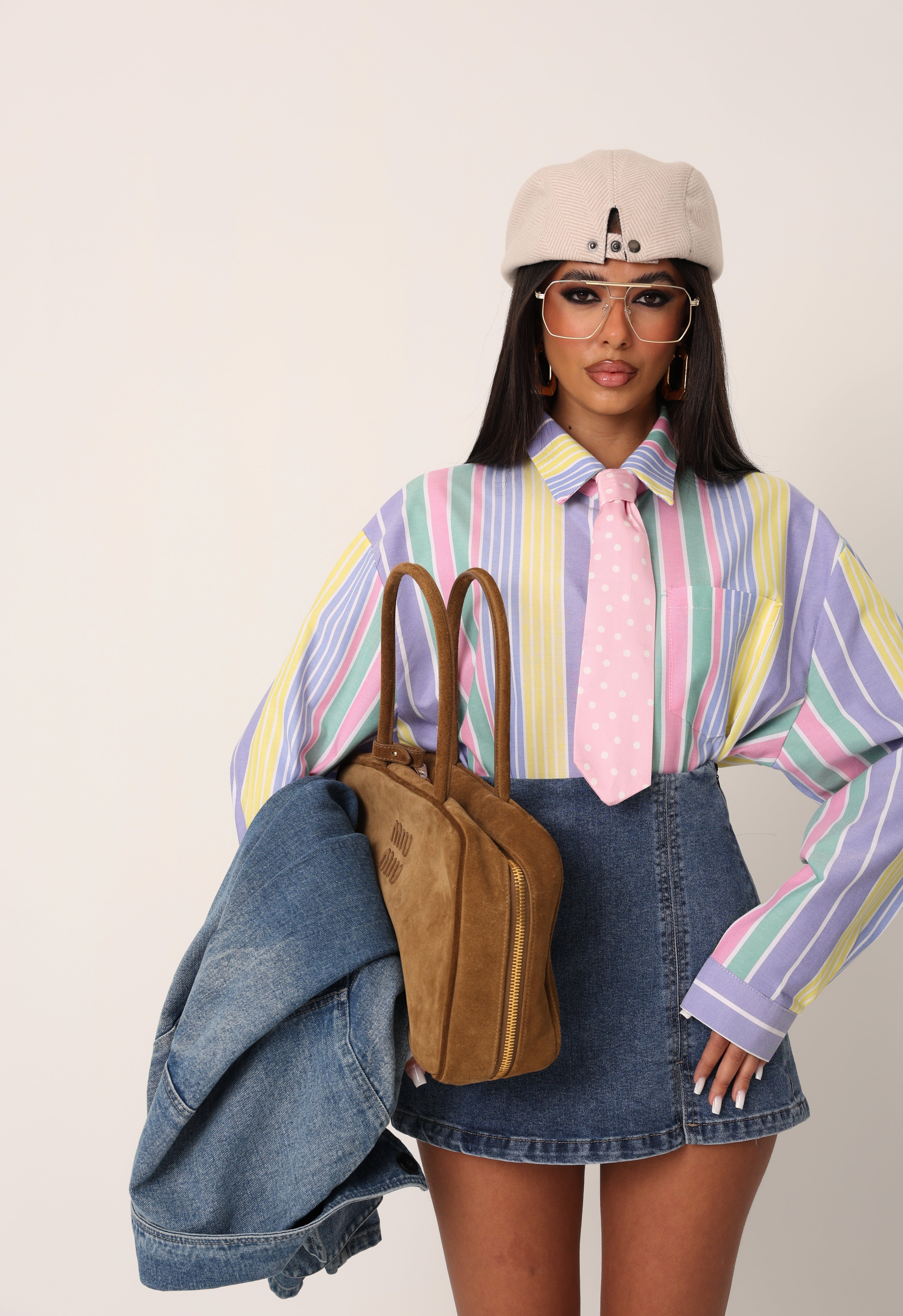 CAMICIA RIGHE ADELE MULTICOLOR