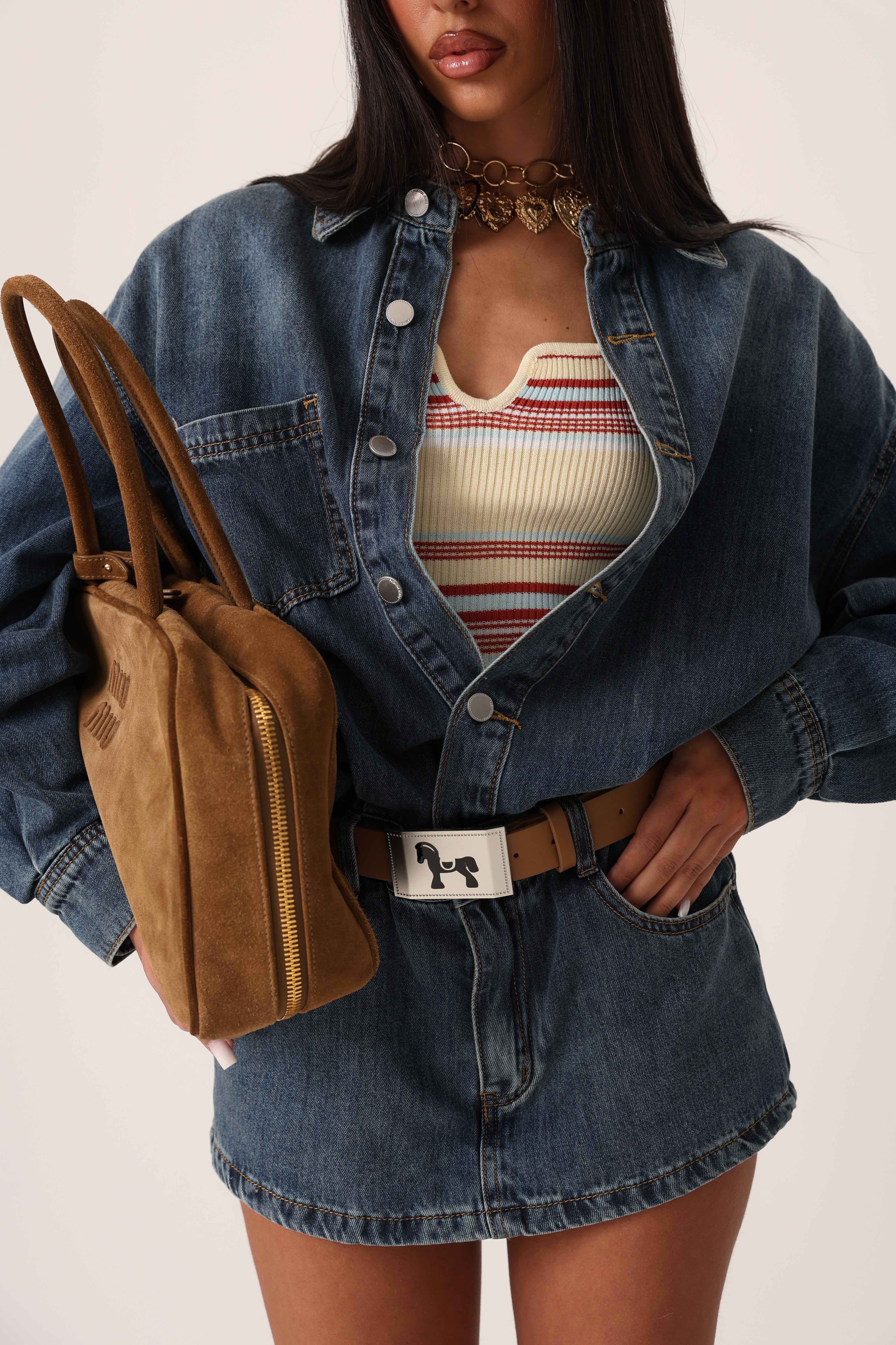 TUTINA MARSHAN DENIM BLUE