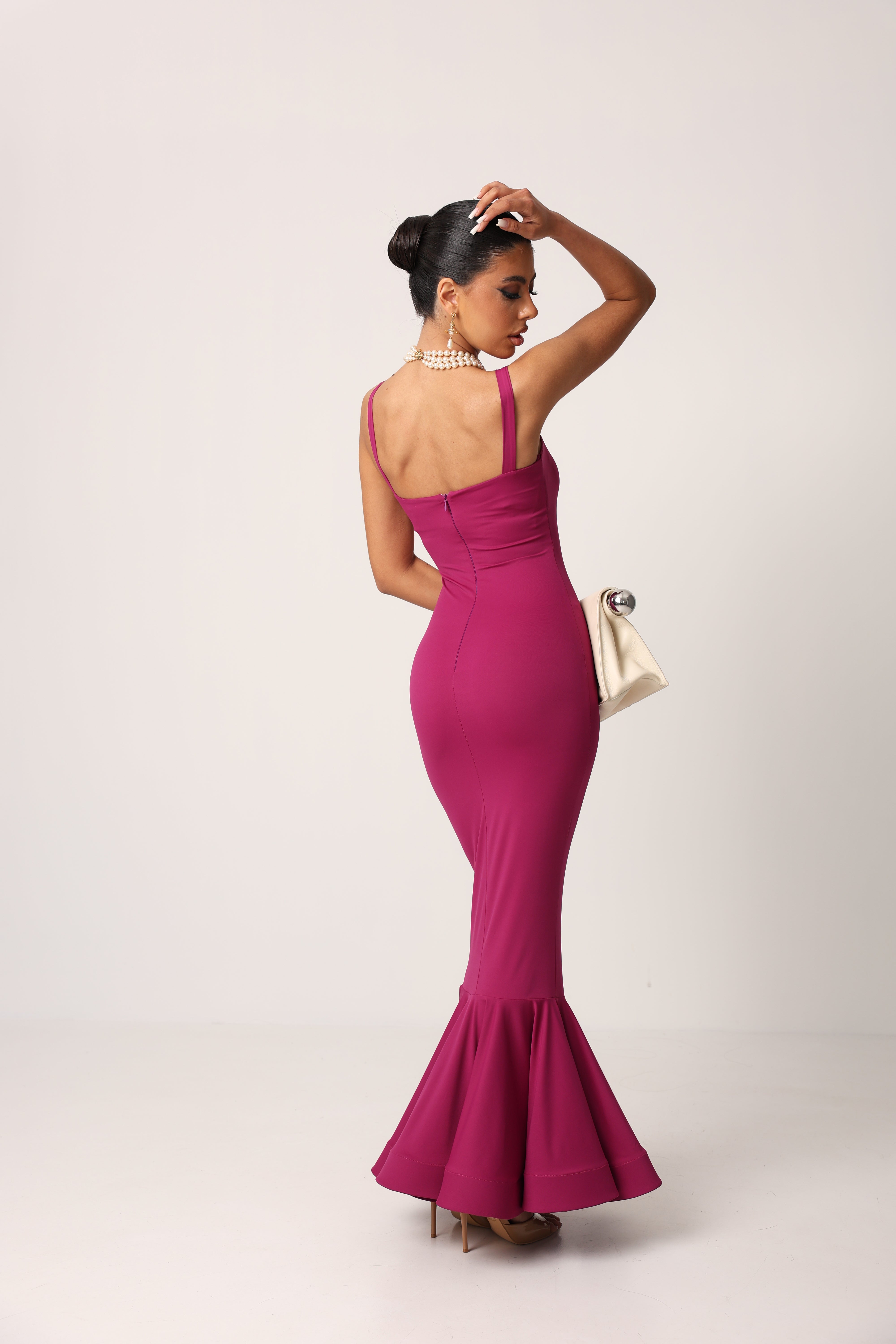 VESTITO BE CHIC MAGENTA BY MARZIA MANGO