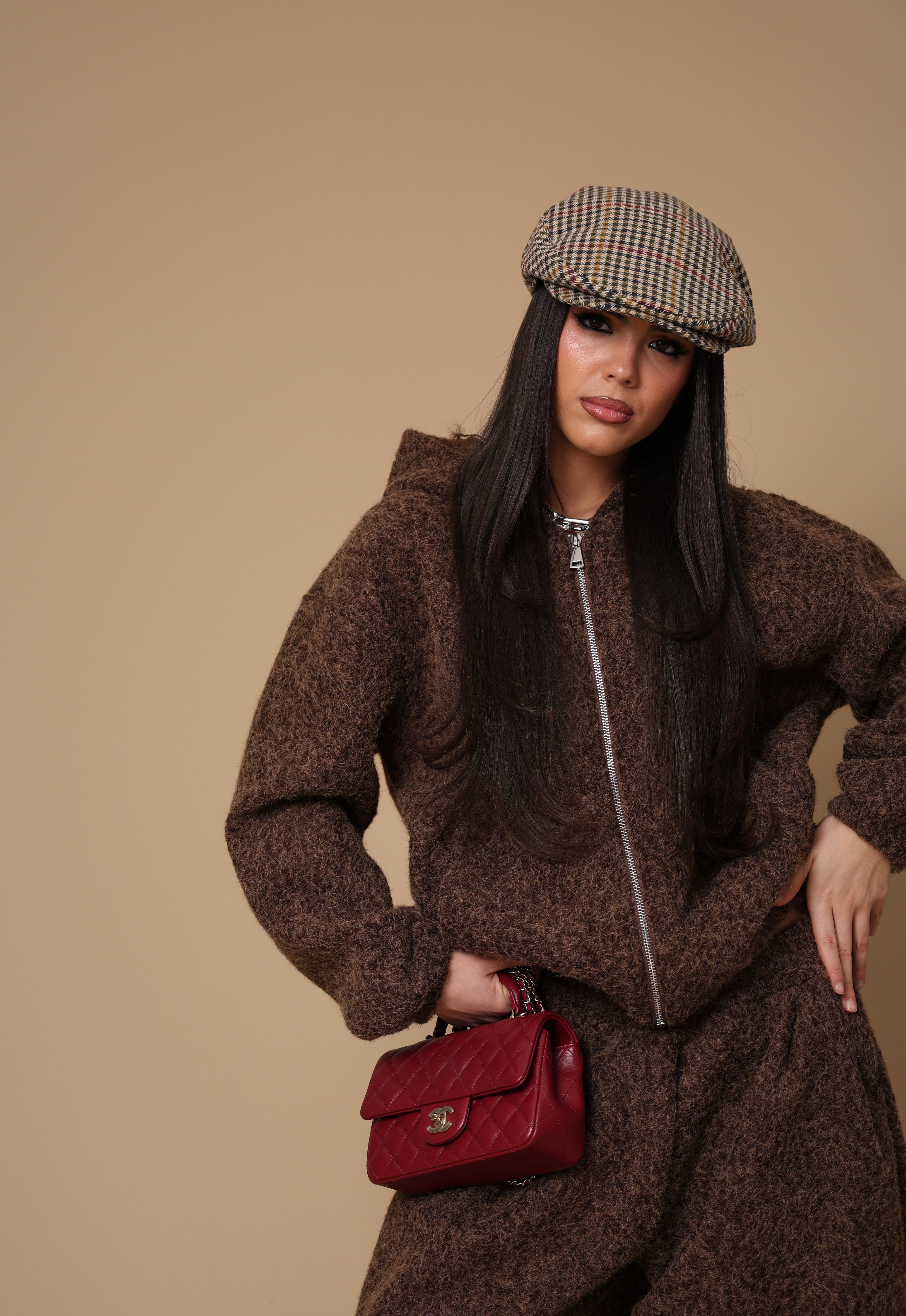 COORDINATO JILY MARRONE