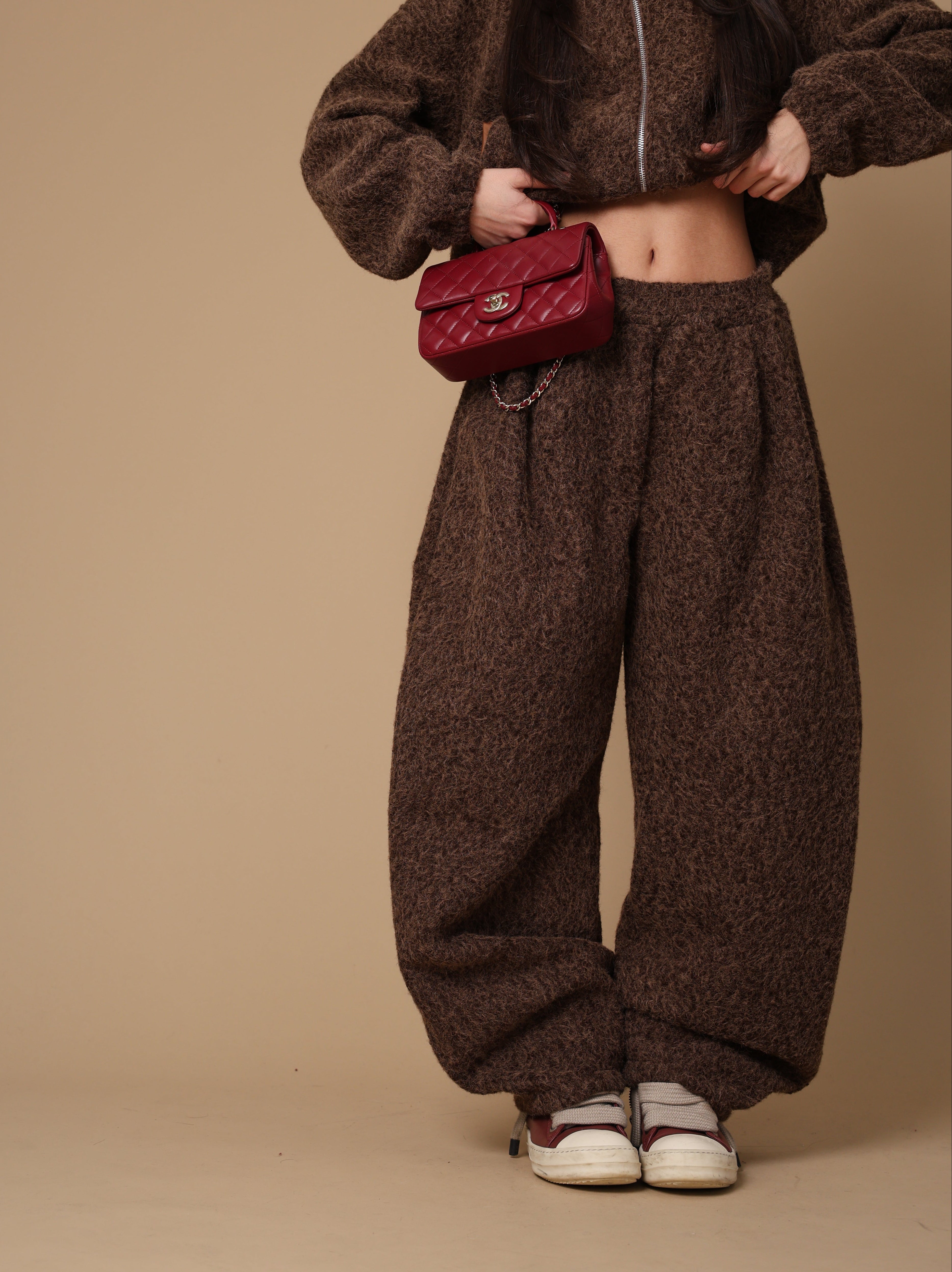 COORDINATO JILY MARRONE