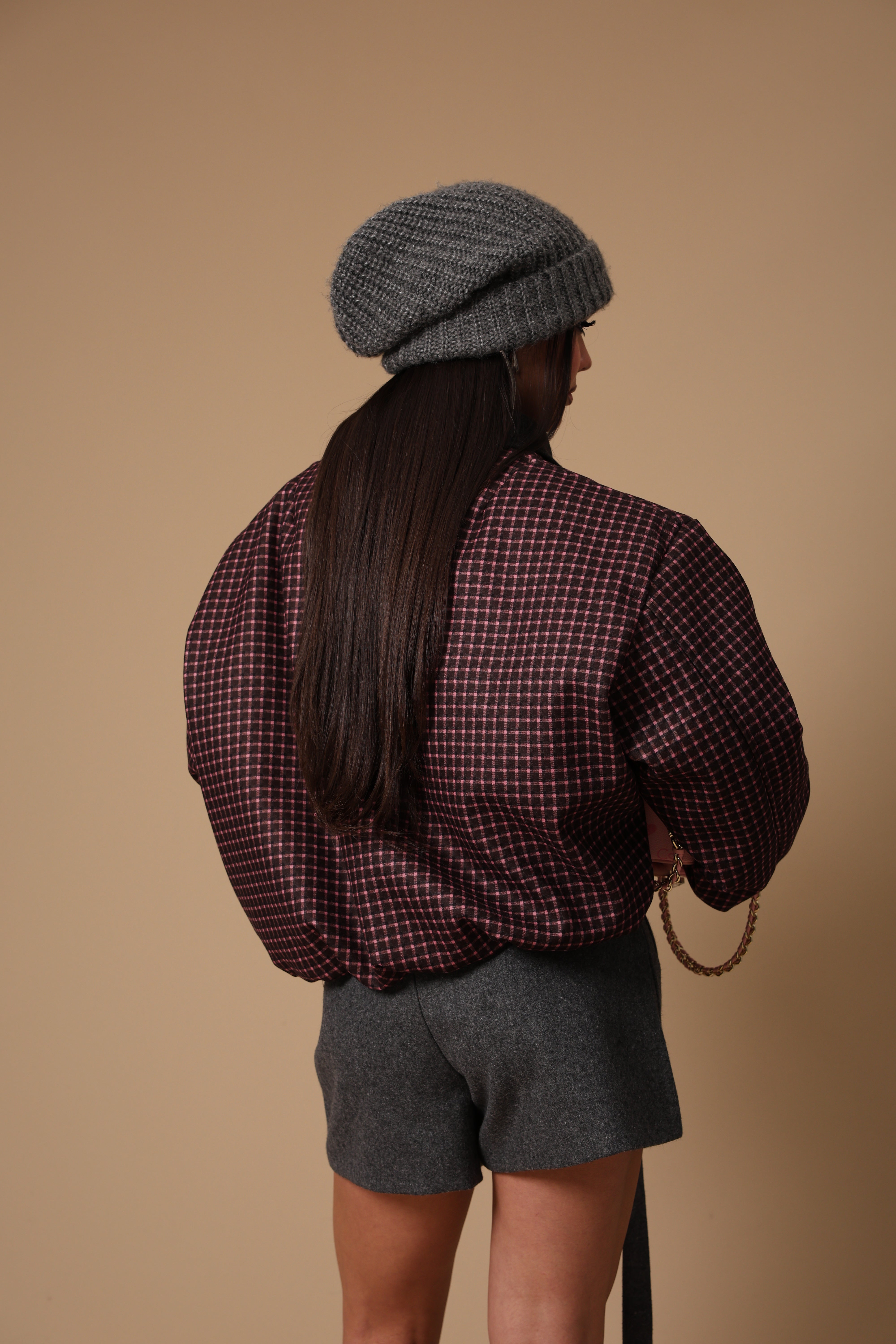 BOMBER QUADRETTI SHEILA ROSA