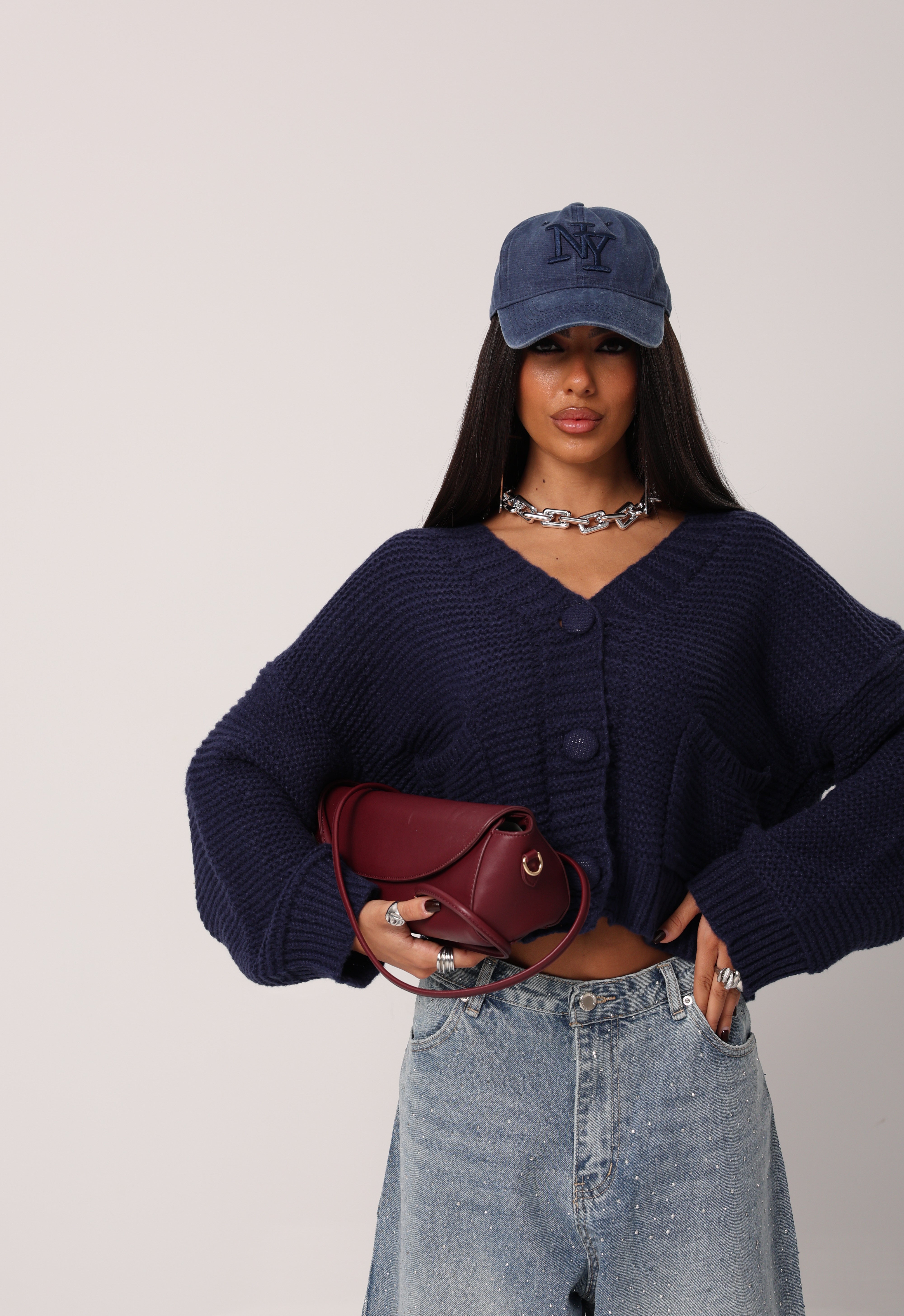 CARDIGAN CELINE BLU NOTTE