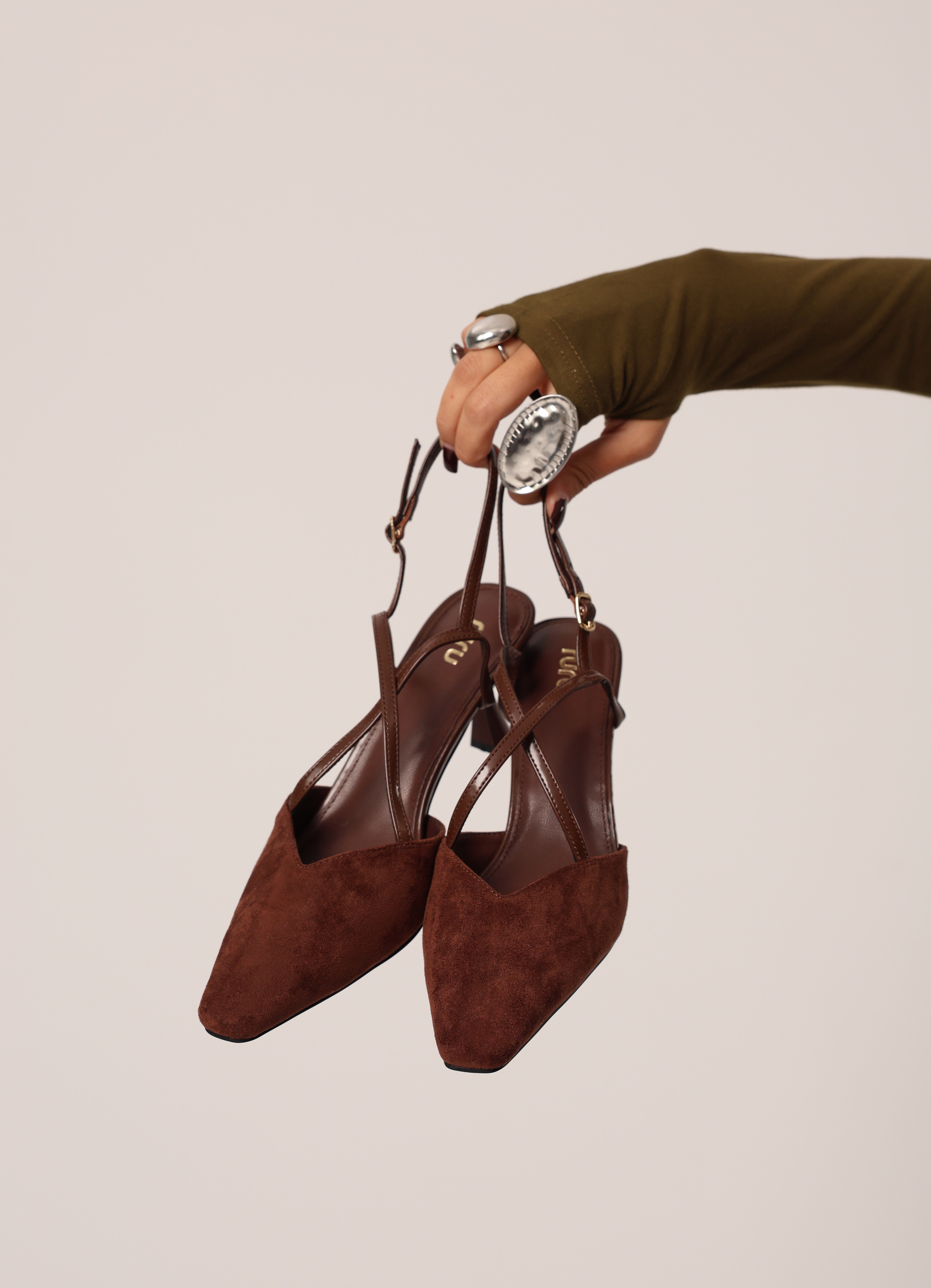 SLINGBACK ECOCAMOSCIO ASTERIA MARRONI