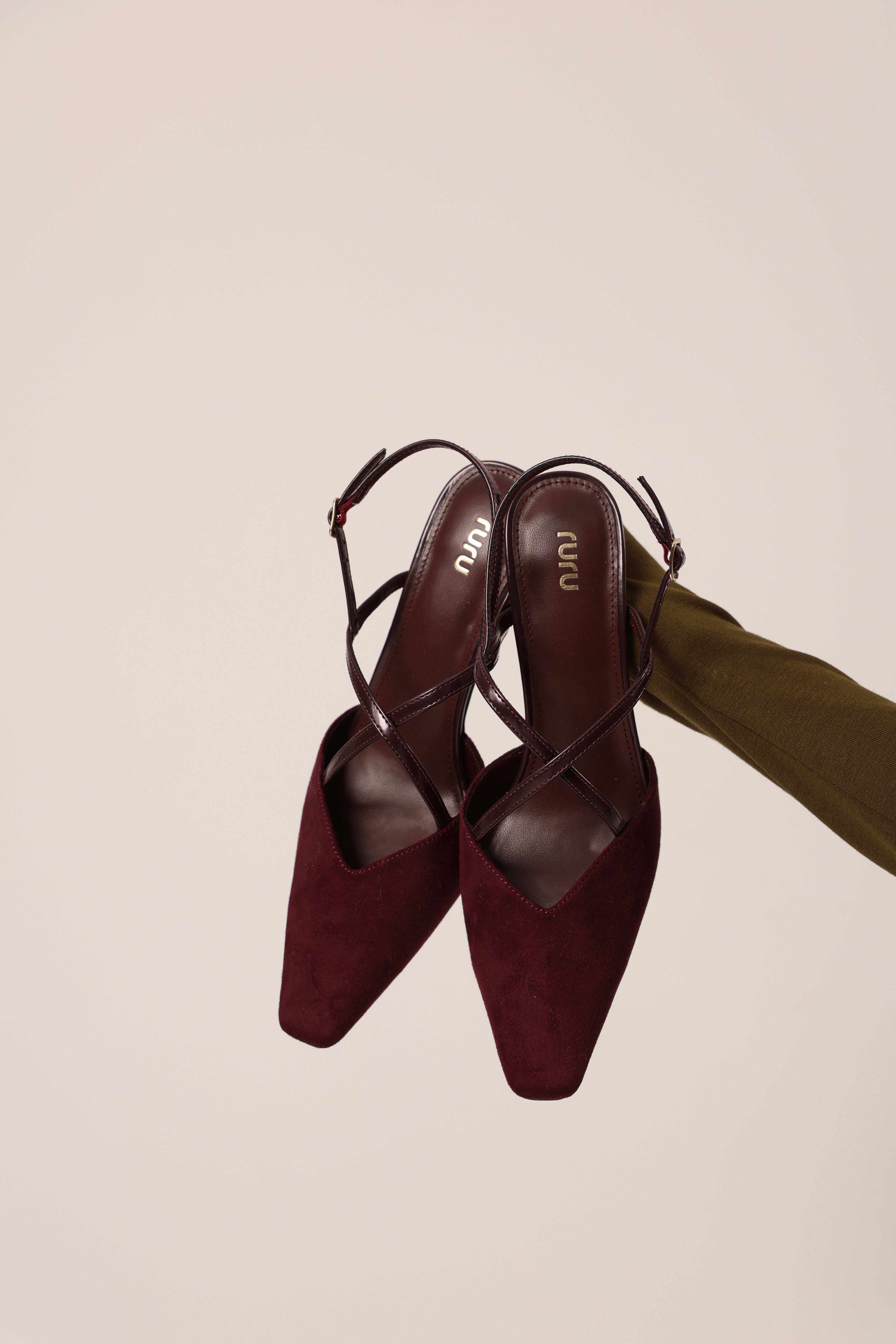 SLINGBACK ECOCAMOSCIO ASTERIA BORDEAUX