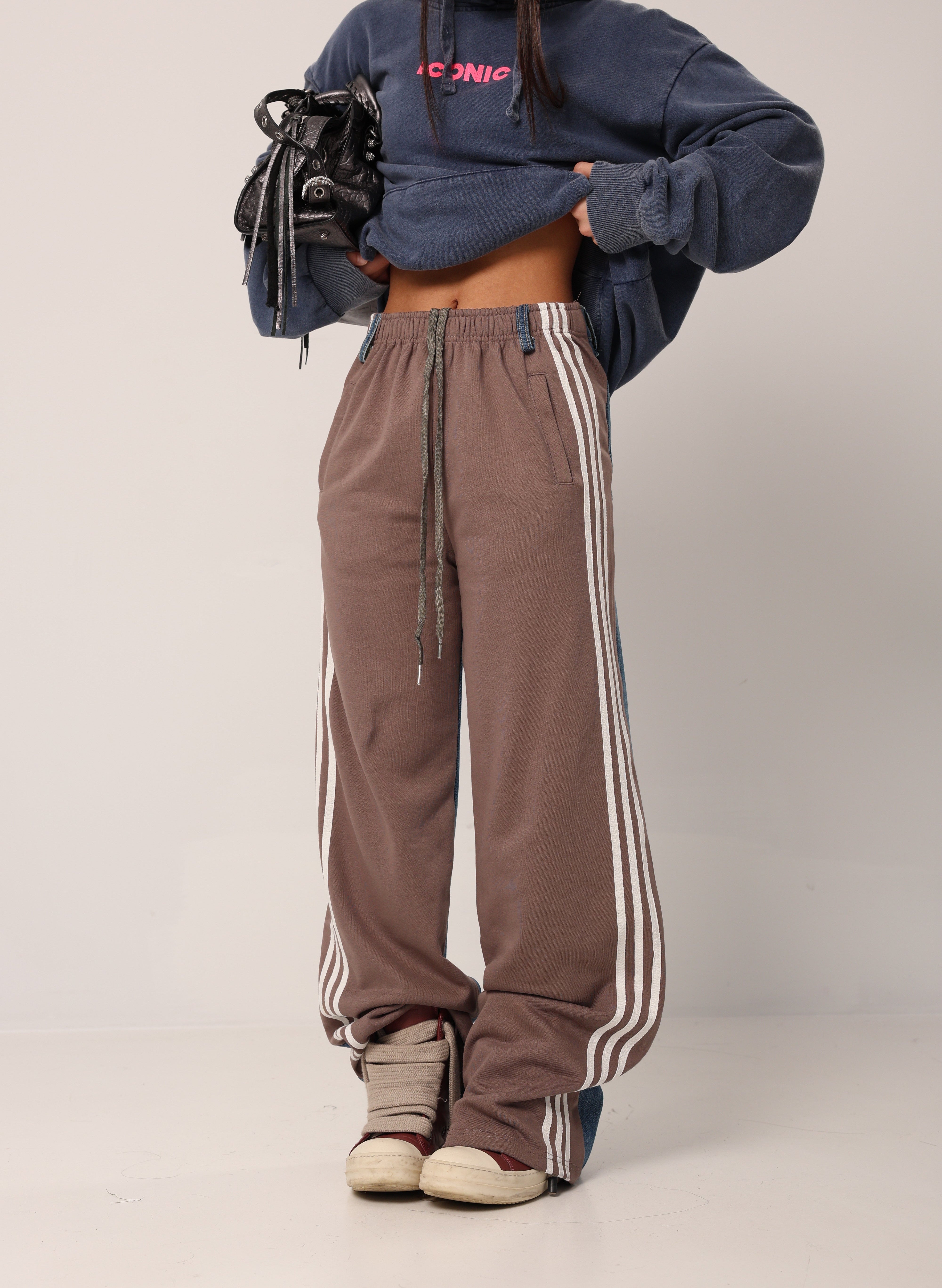 PANTATUTA BENITO DENIM/TAUPE