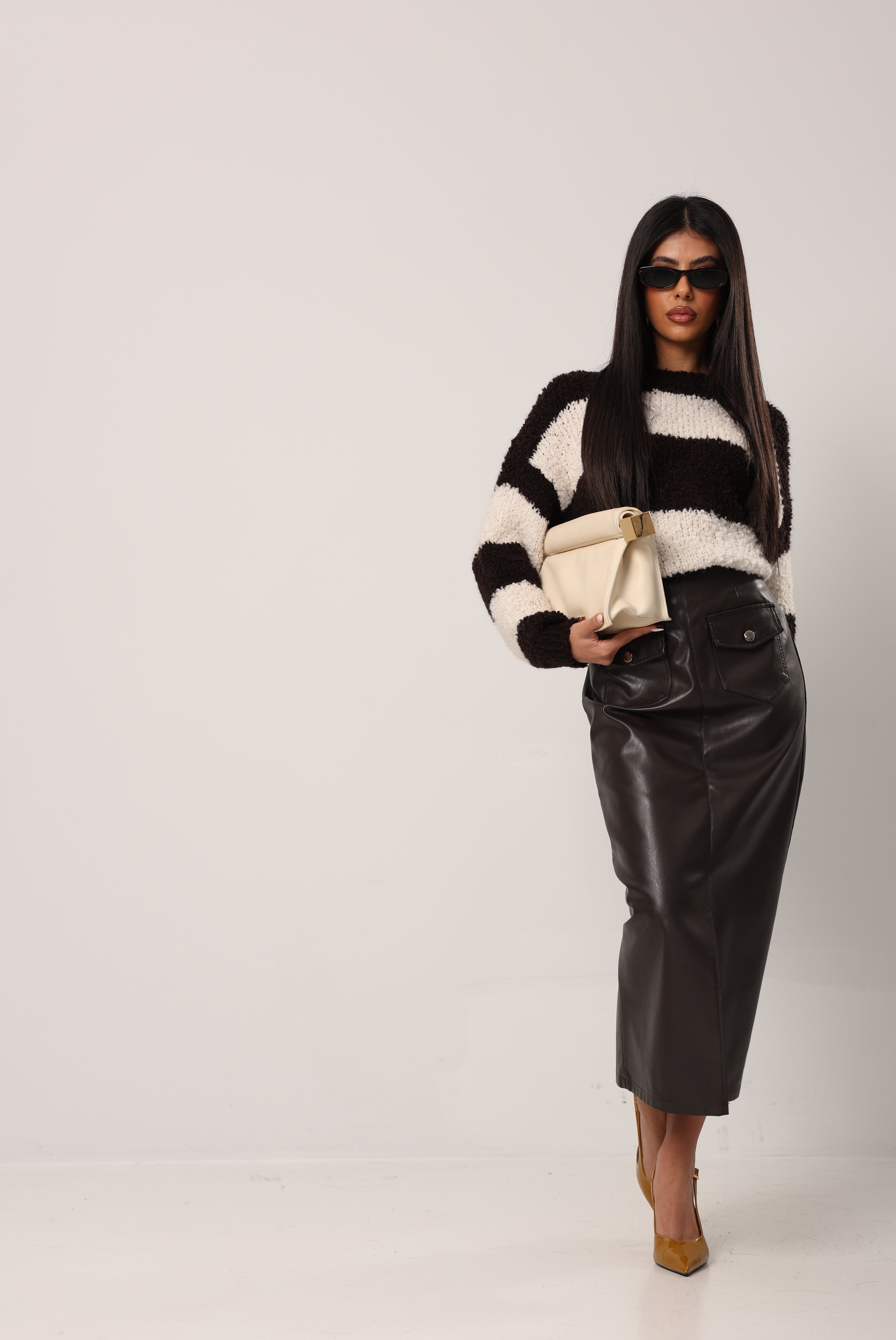 LONGUETTE AXIS MARRONE