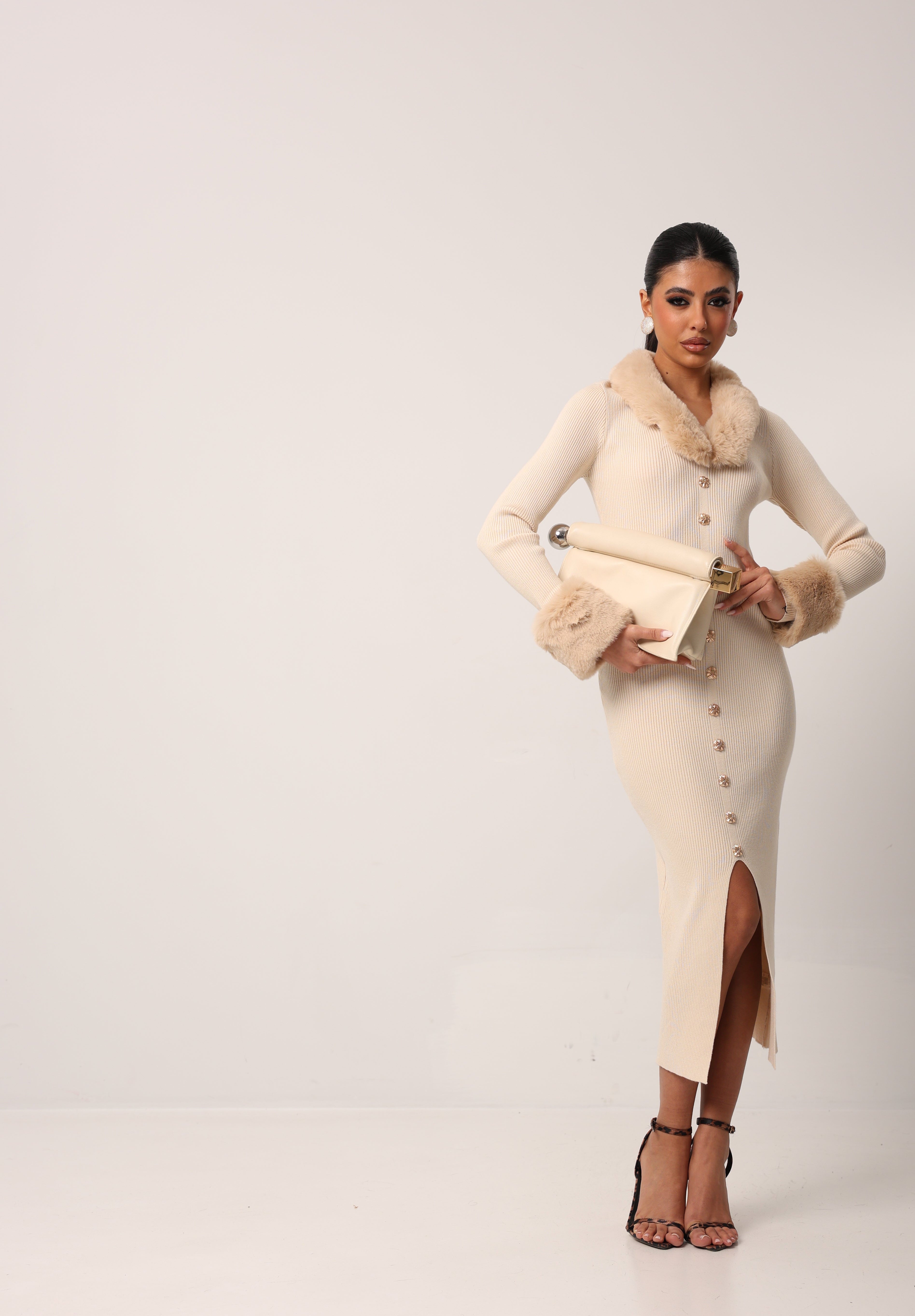 VESTITO COSTINE IMPERIAL CREMA