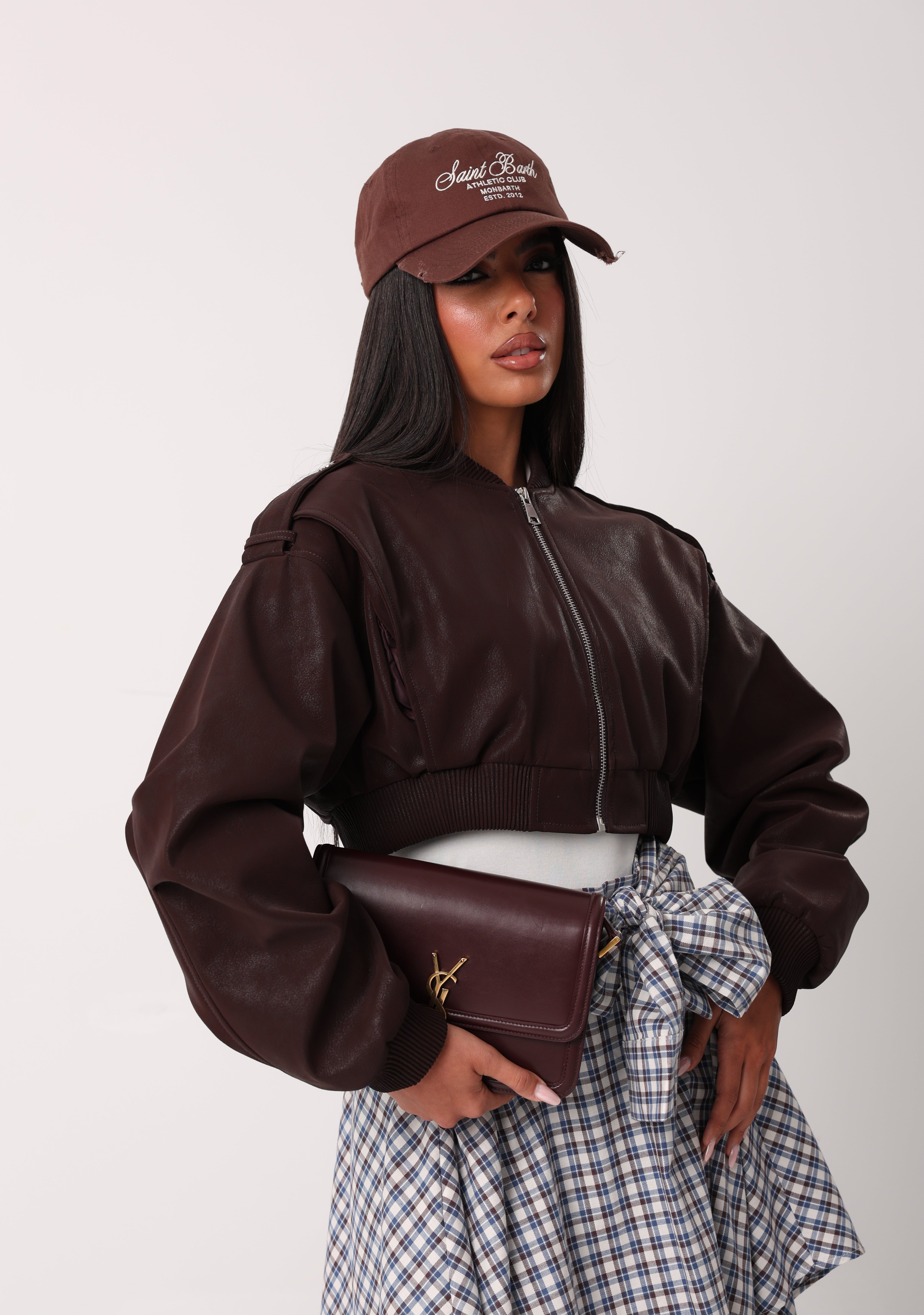 GIUBBINO ECOPELLE CRETA BORDEAUX