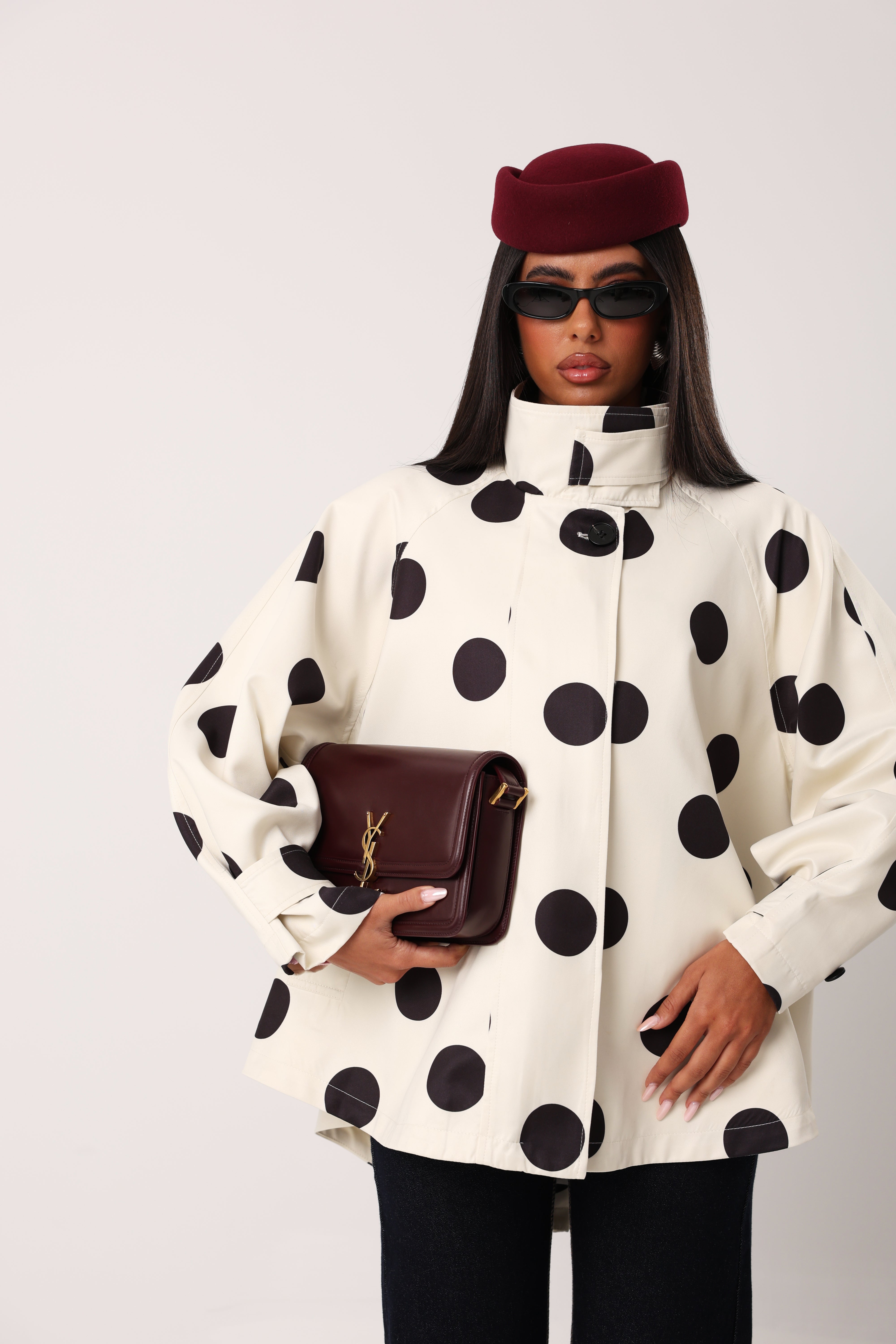 TRENCH POIS ALLY PANNA/NERO