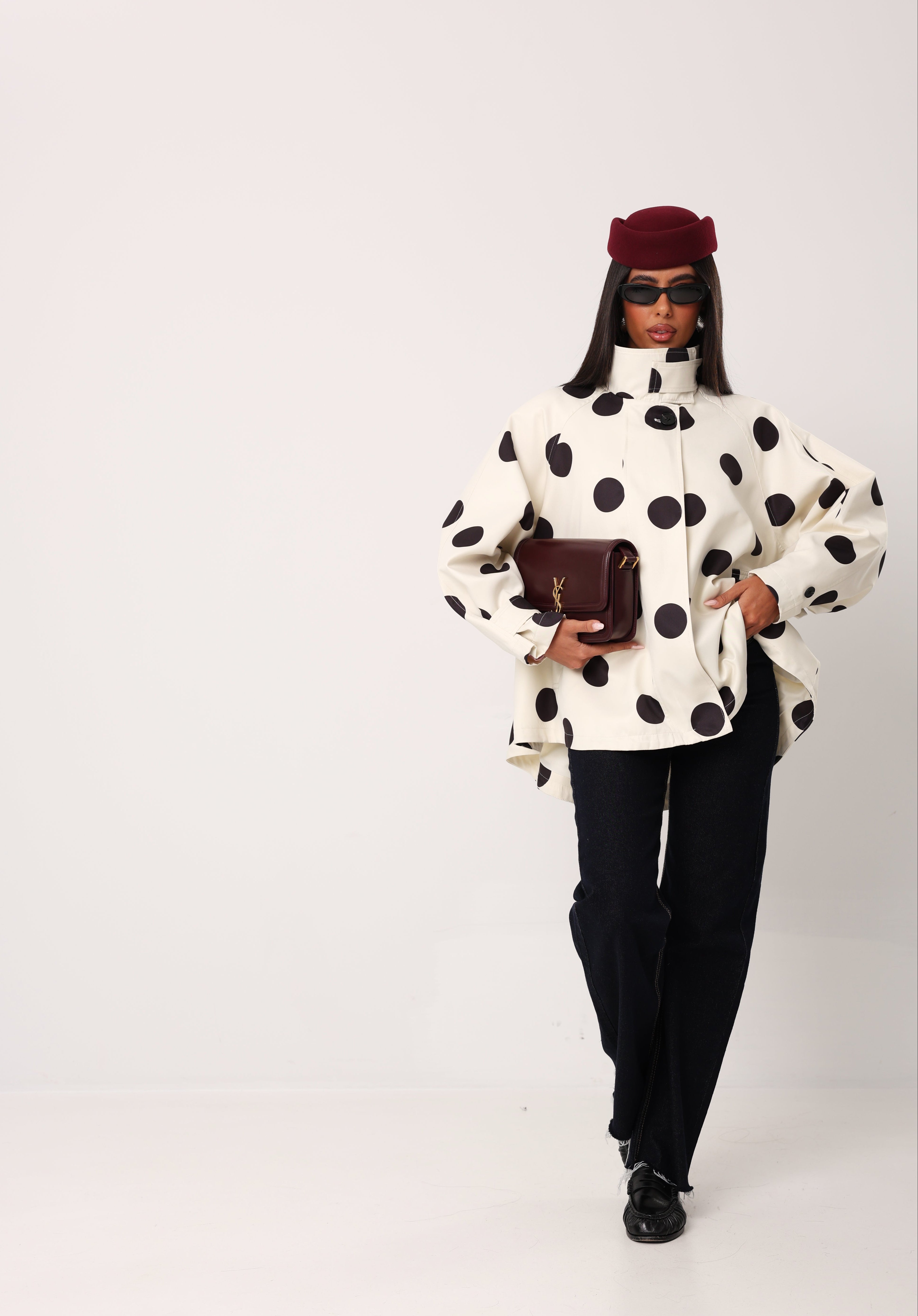 TRENCH POIS ALLY PANNA/NERO