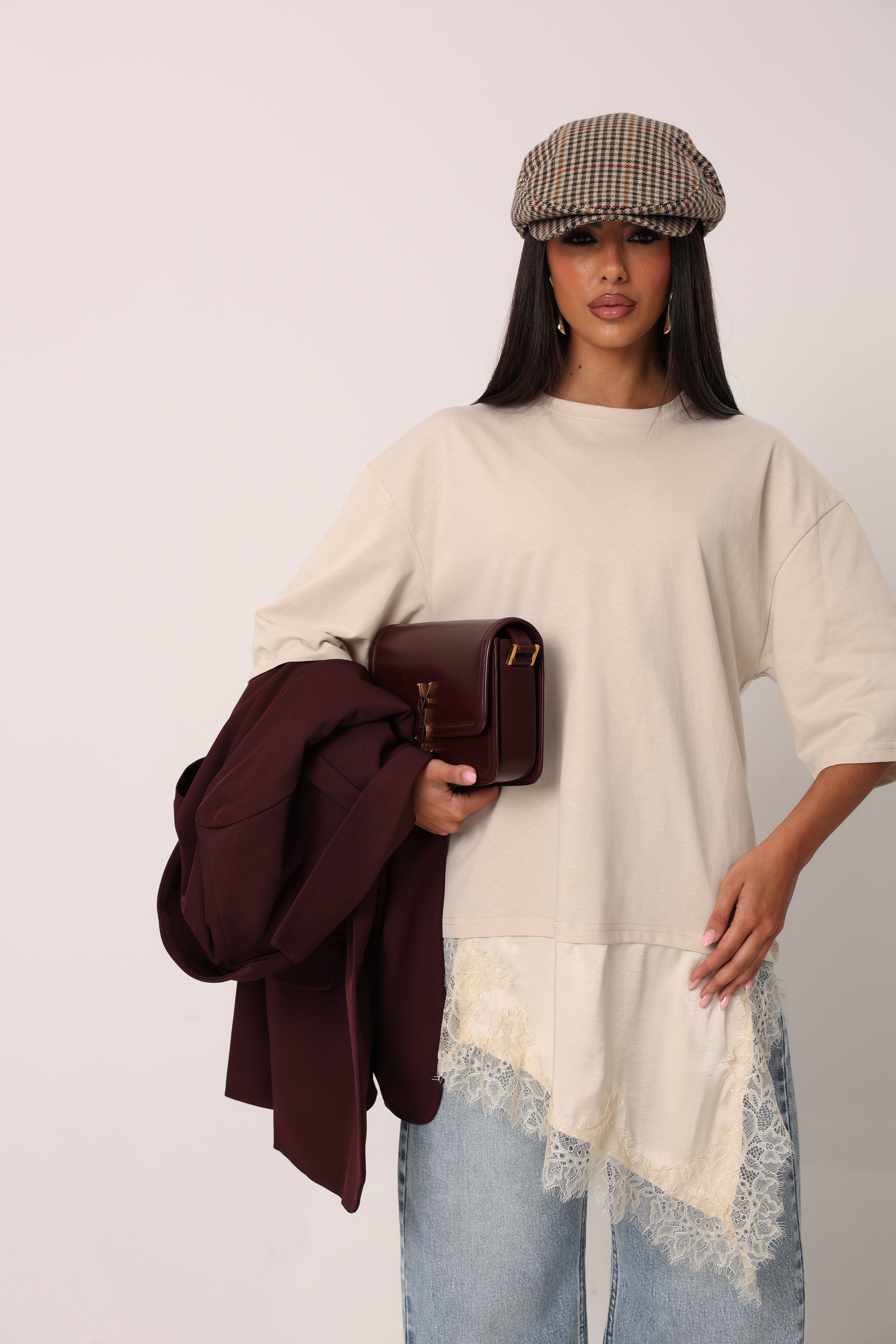 MAGLIA PIZZO ERSILIA BEIGE