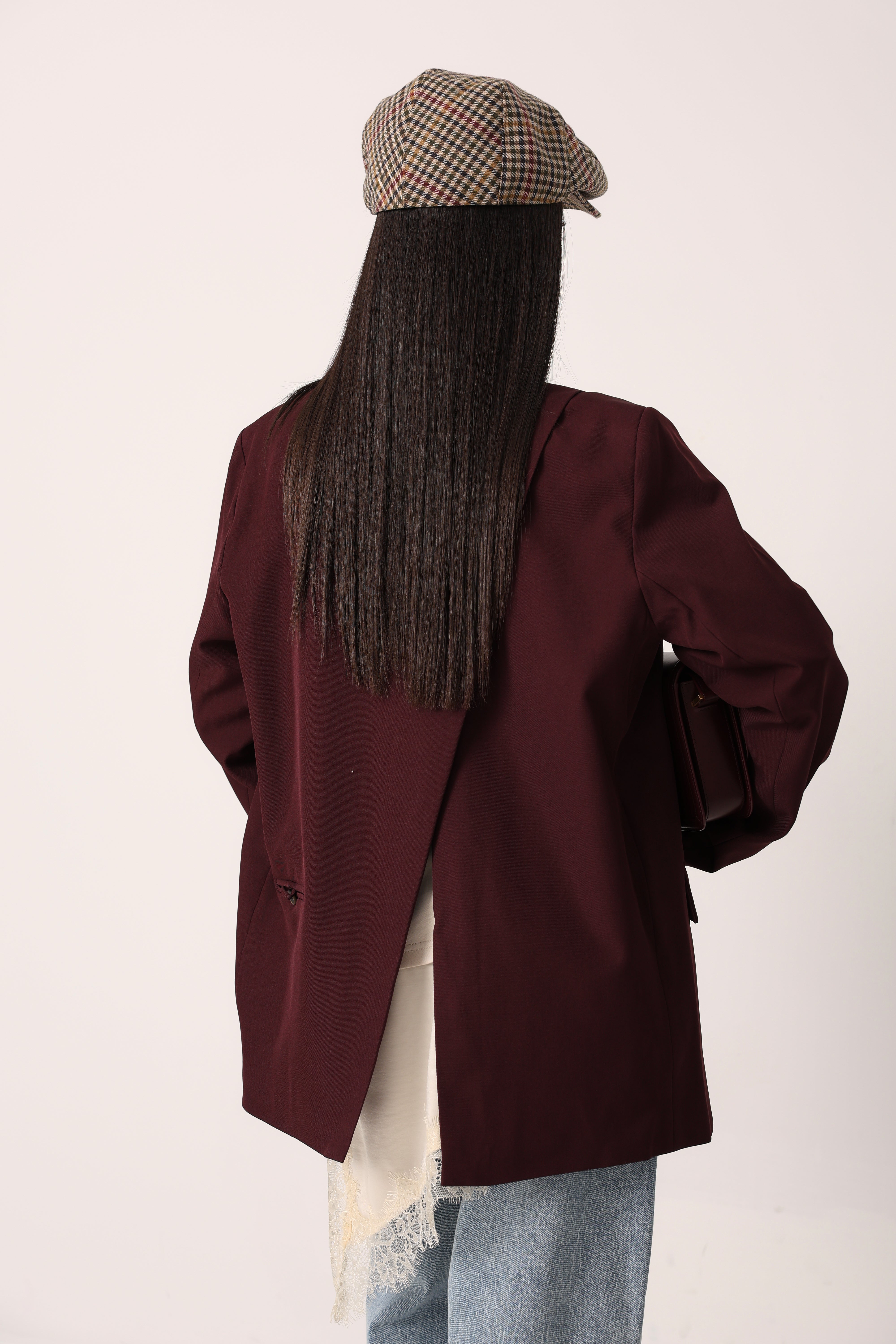 BLAZER GRETA BORDEAUX