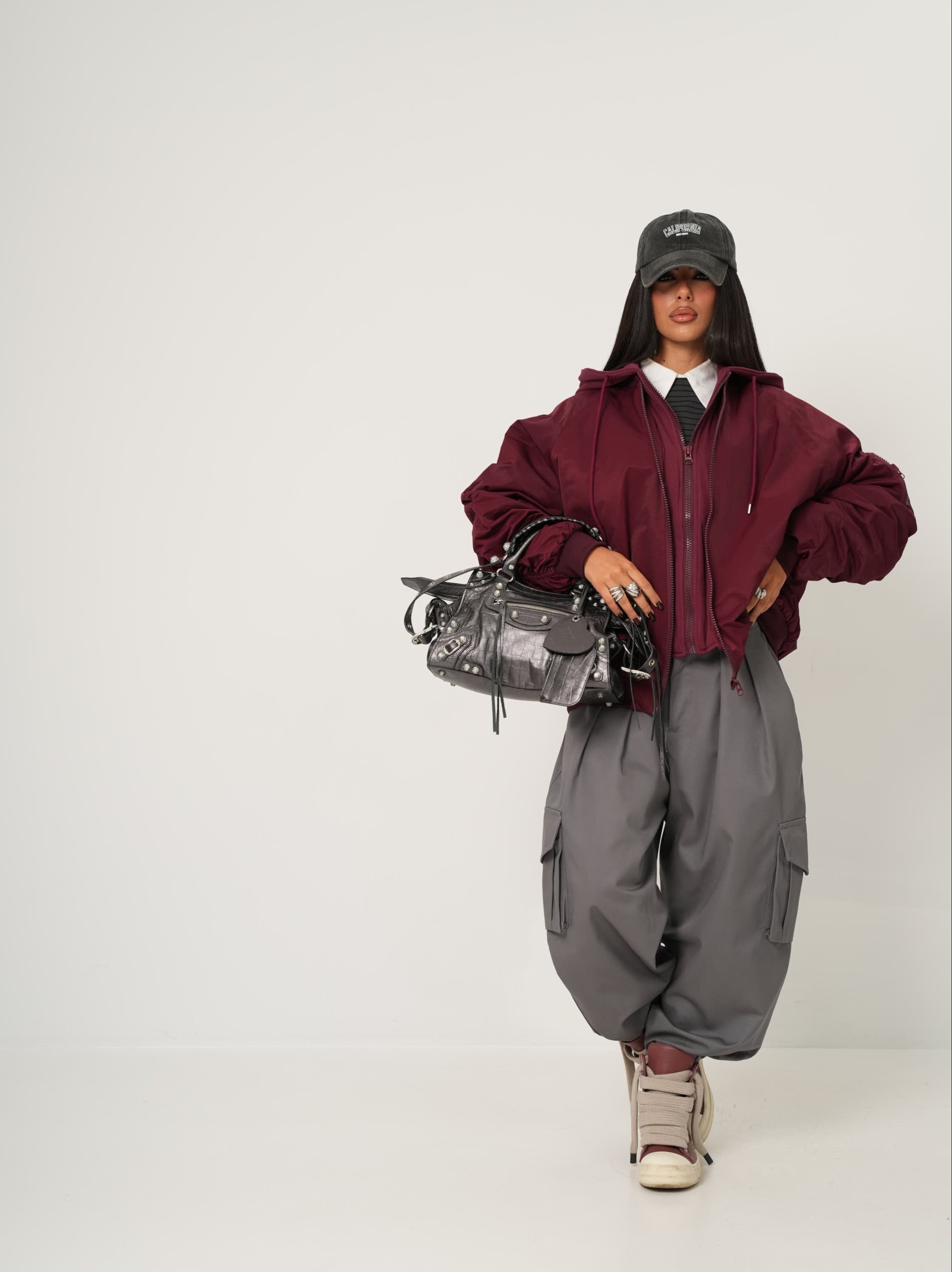 Cargo Drake grigi by Marzia Mango