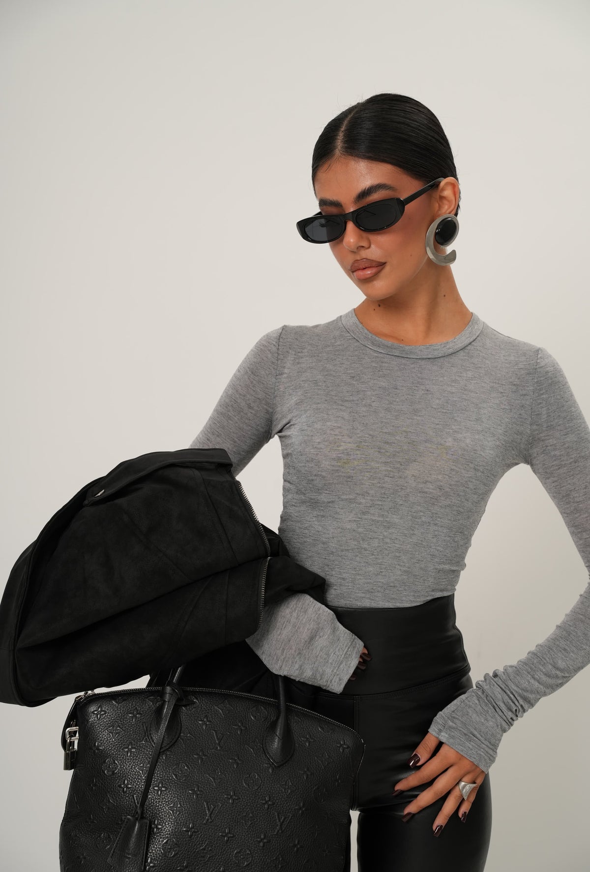 MAGLIA LOREN GRIGIA BY MARZIA MANGO