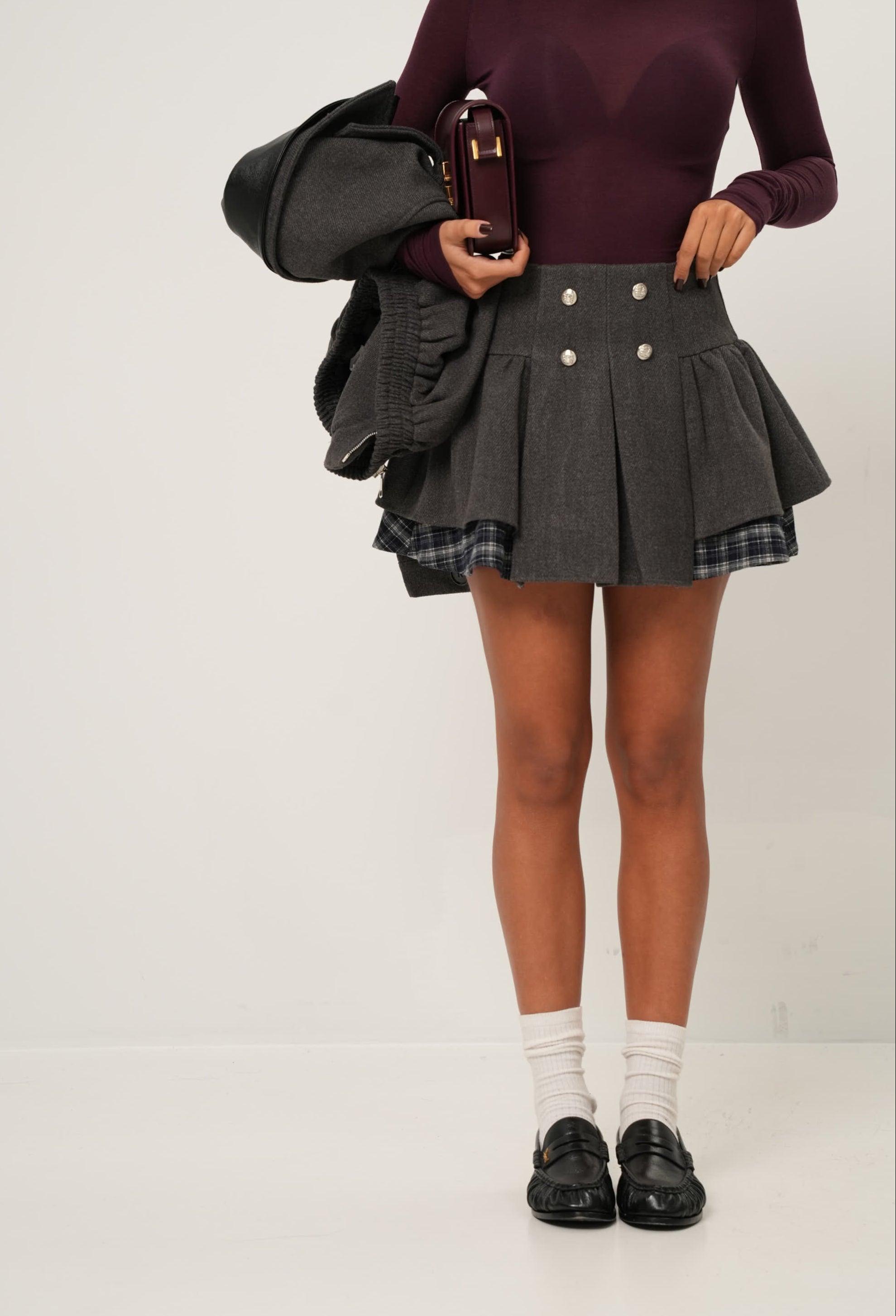 COORDINATO FLAVY GRIGIO ANTRACITE