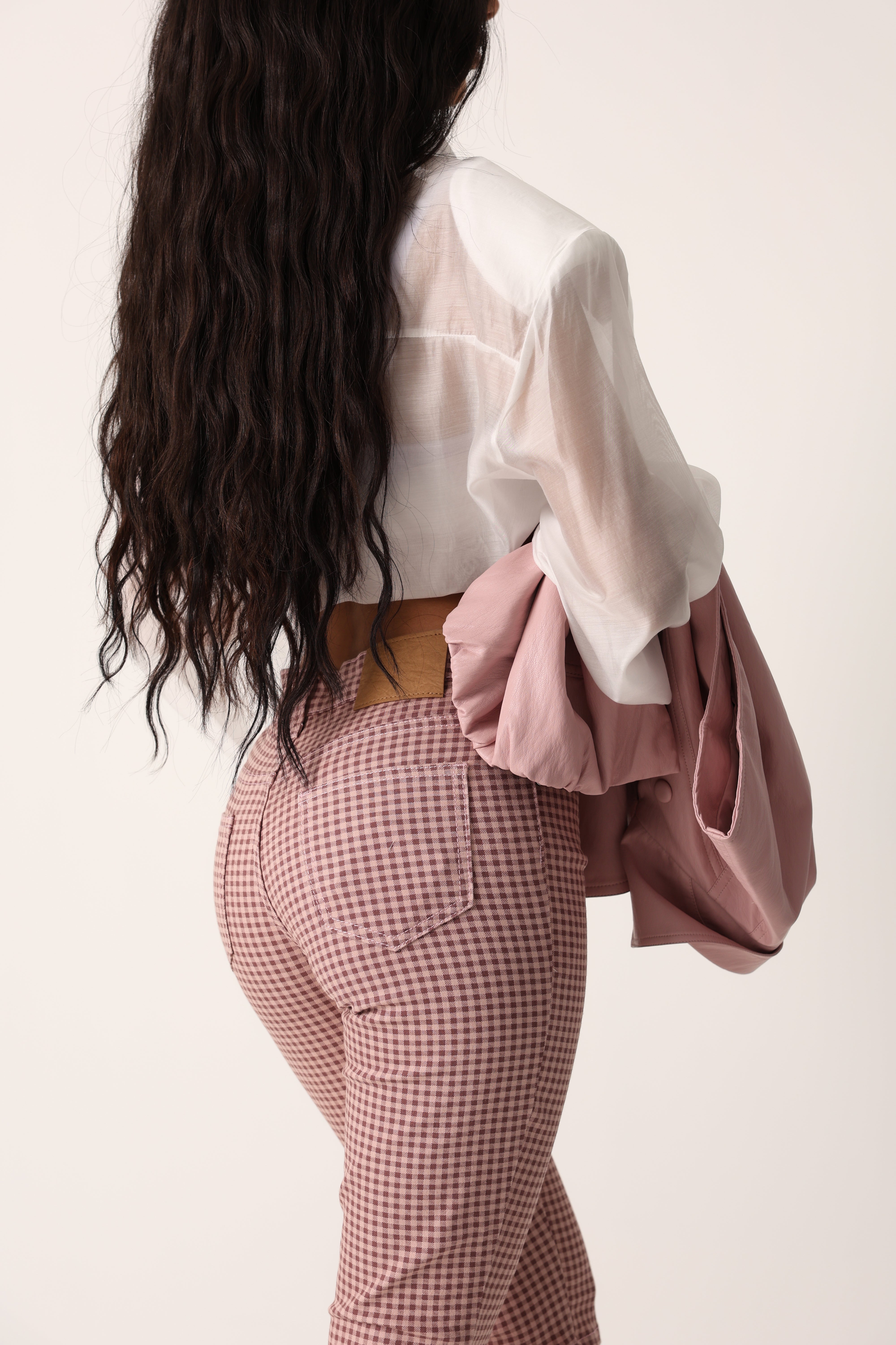 PANTALONI CAPRI MEMPHIS  ROSA