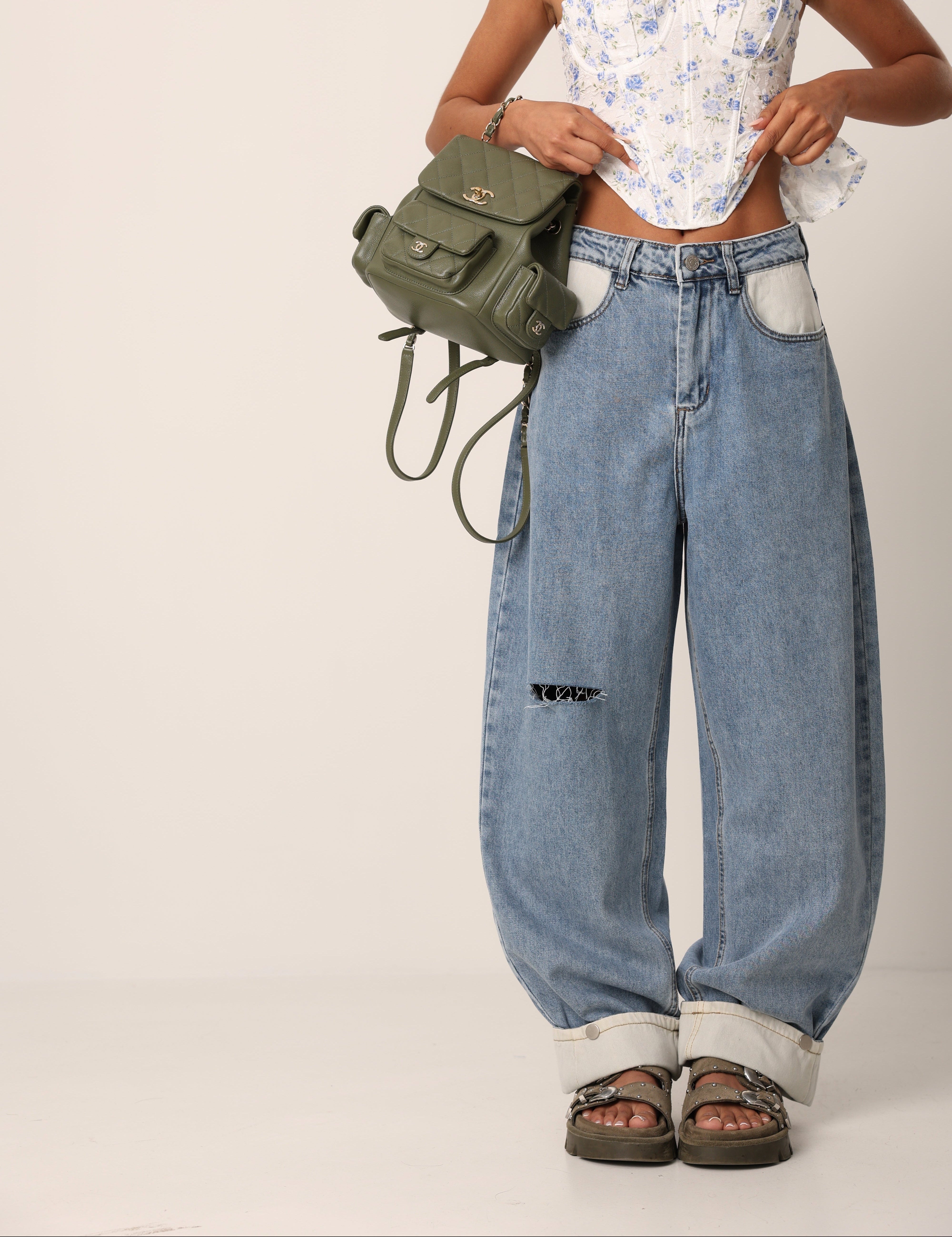 JEANS CLEMENTINO GHIACCIO
